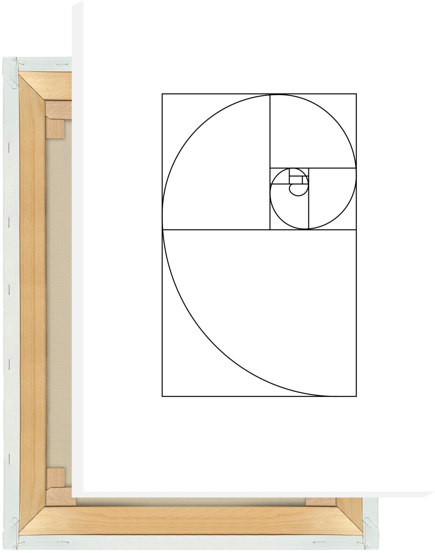 Leinwand Fibonacci groß