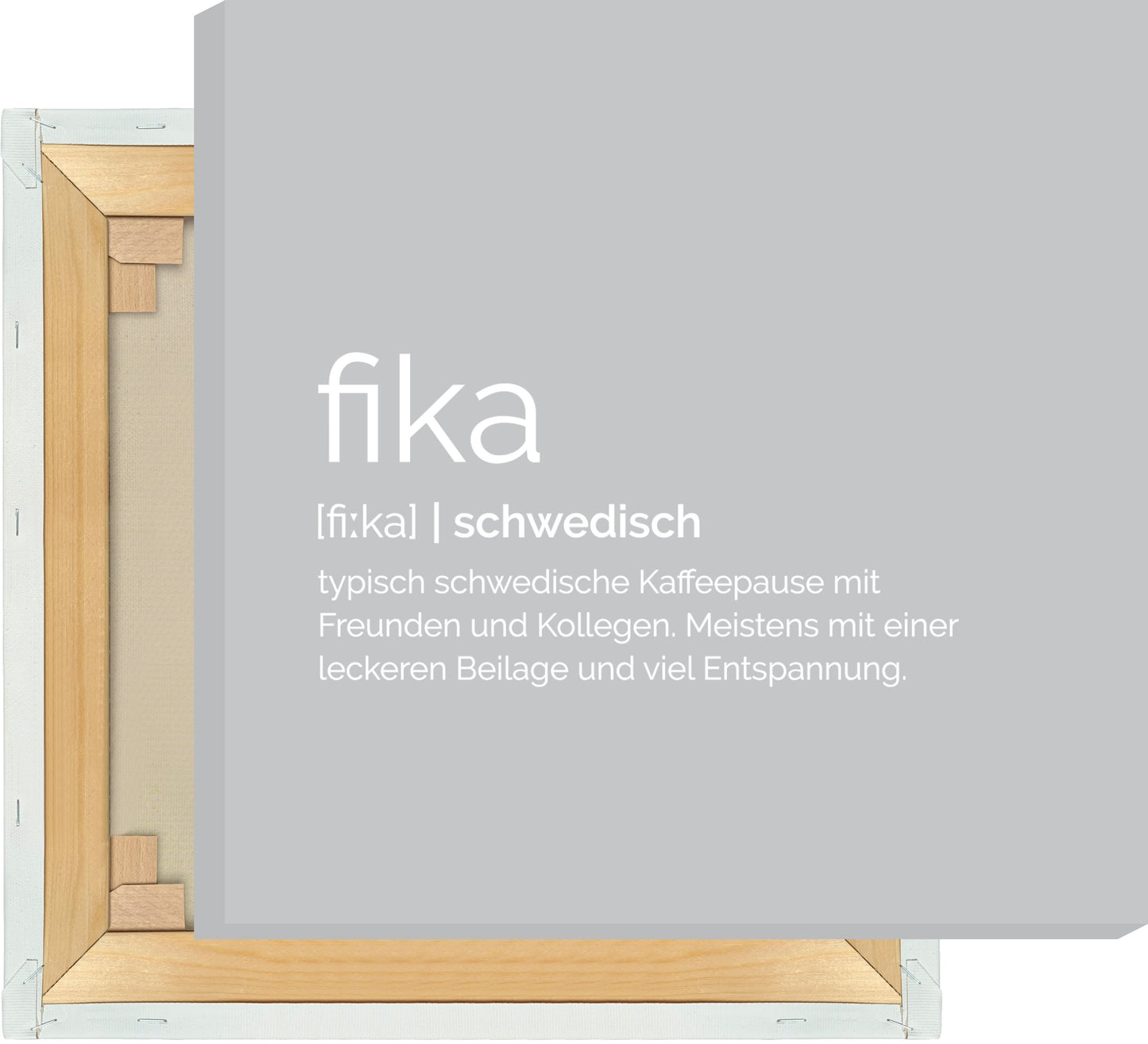 Leinwand Fika