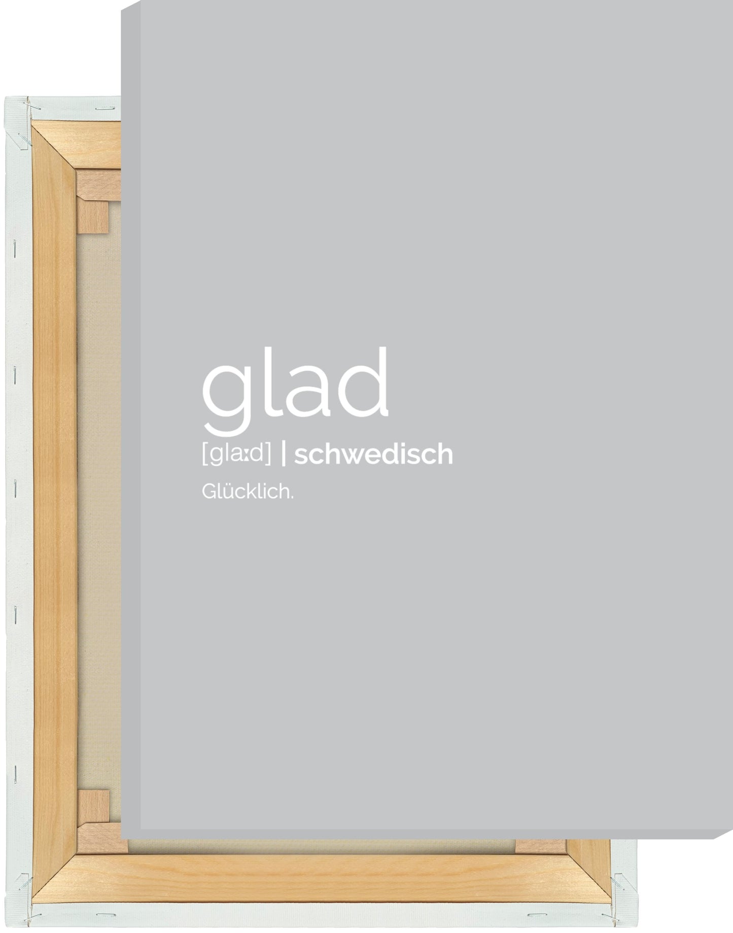 Leinwand Glad