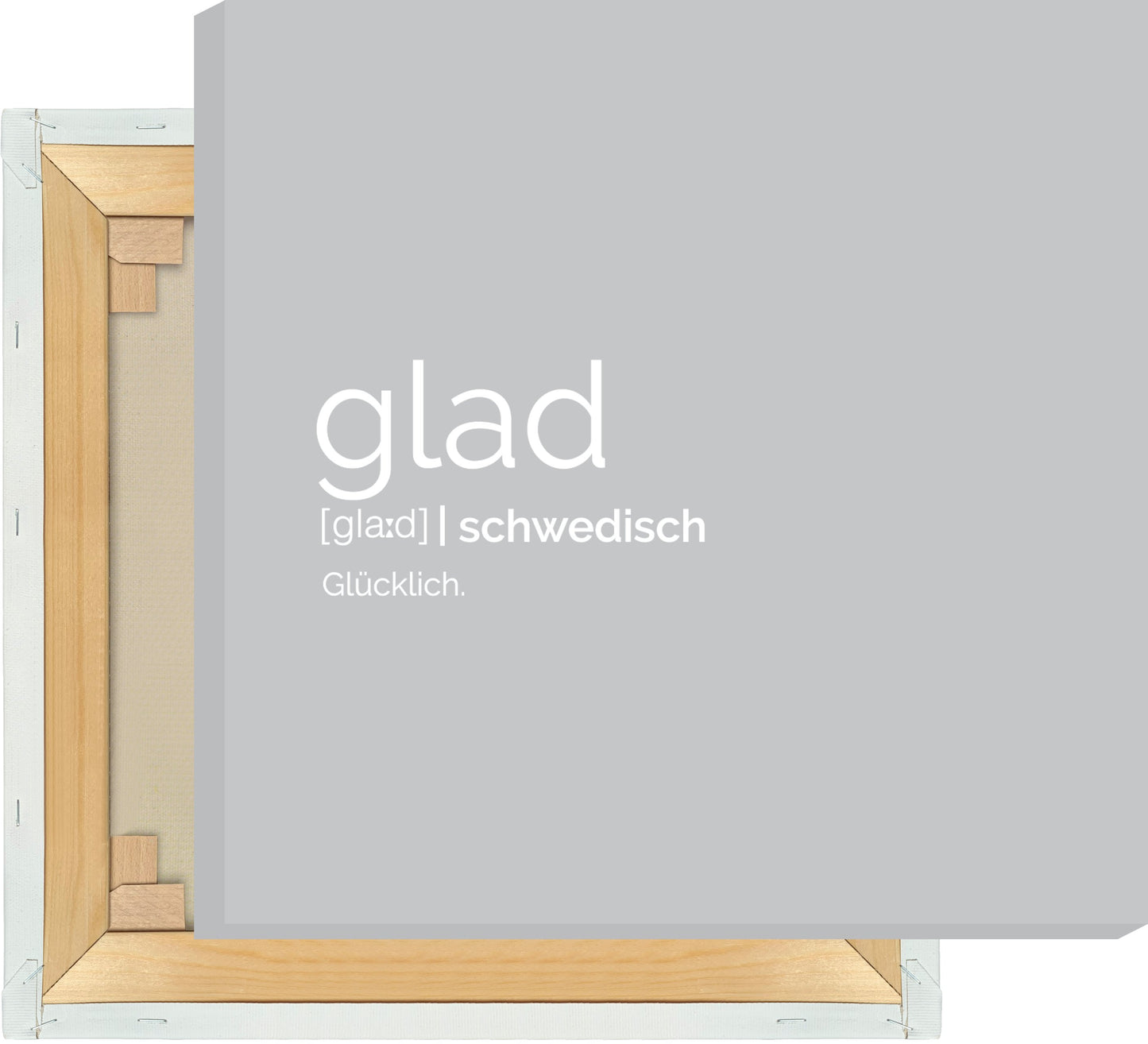 Leinwand Glad