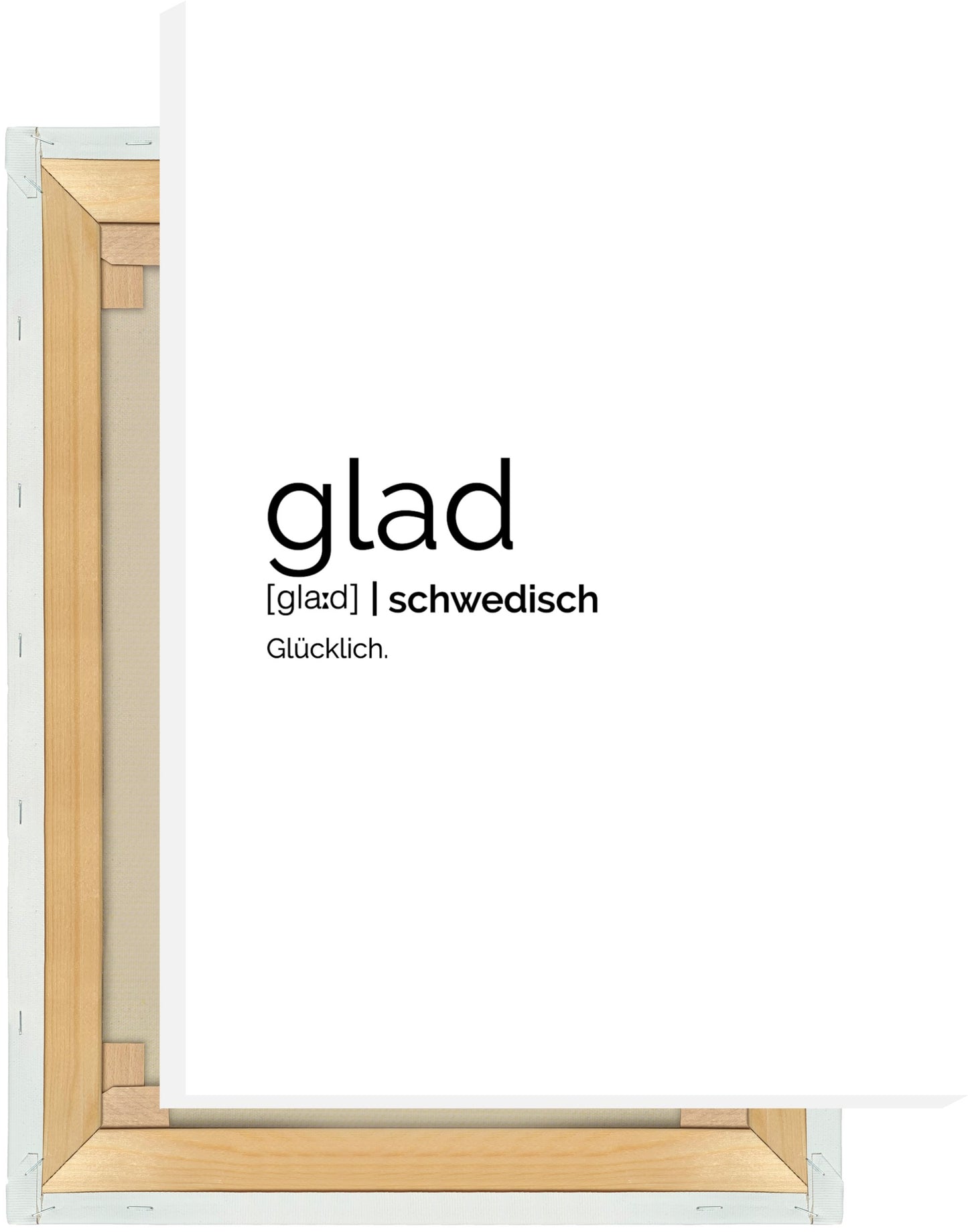 Leinwand Glad