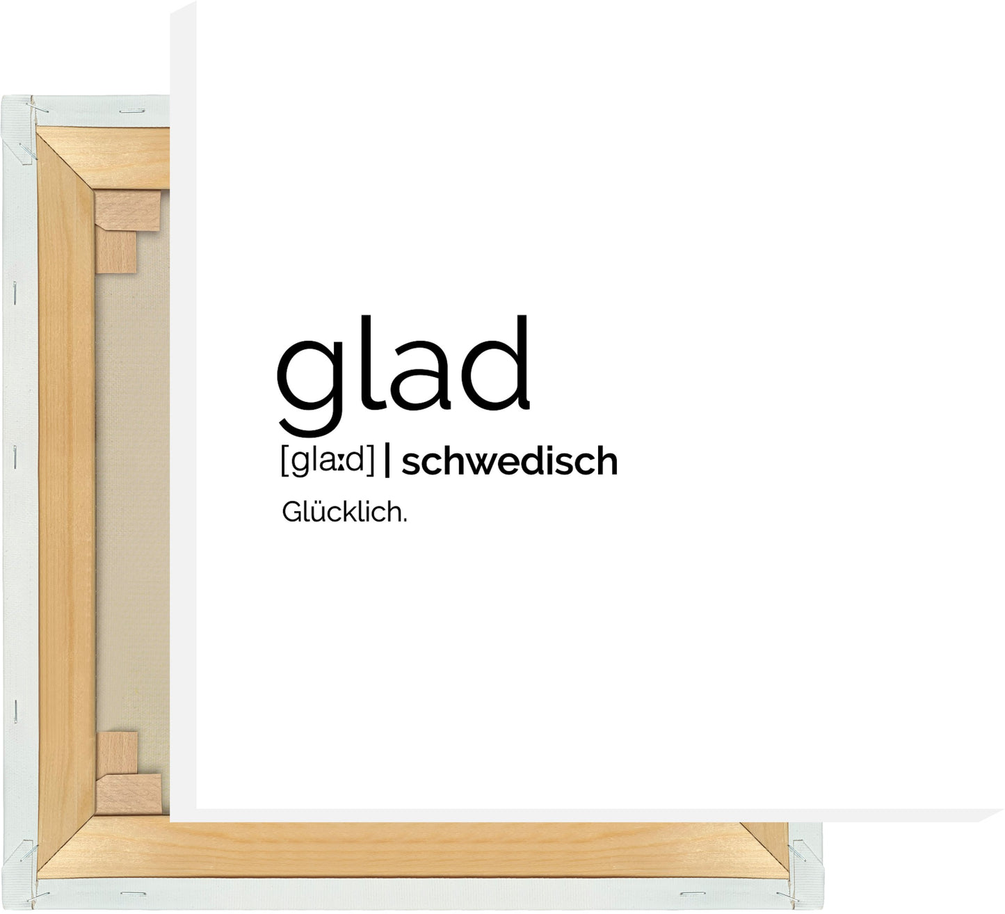 Leinwand Glad