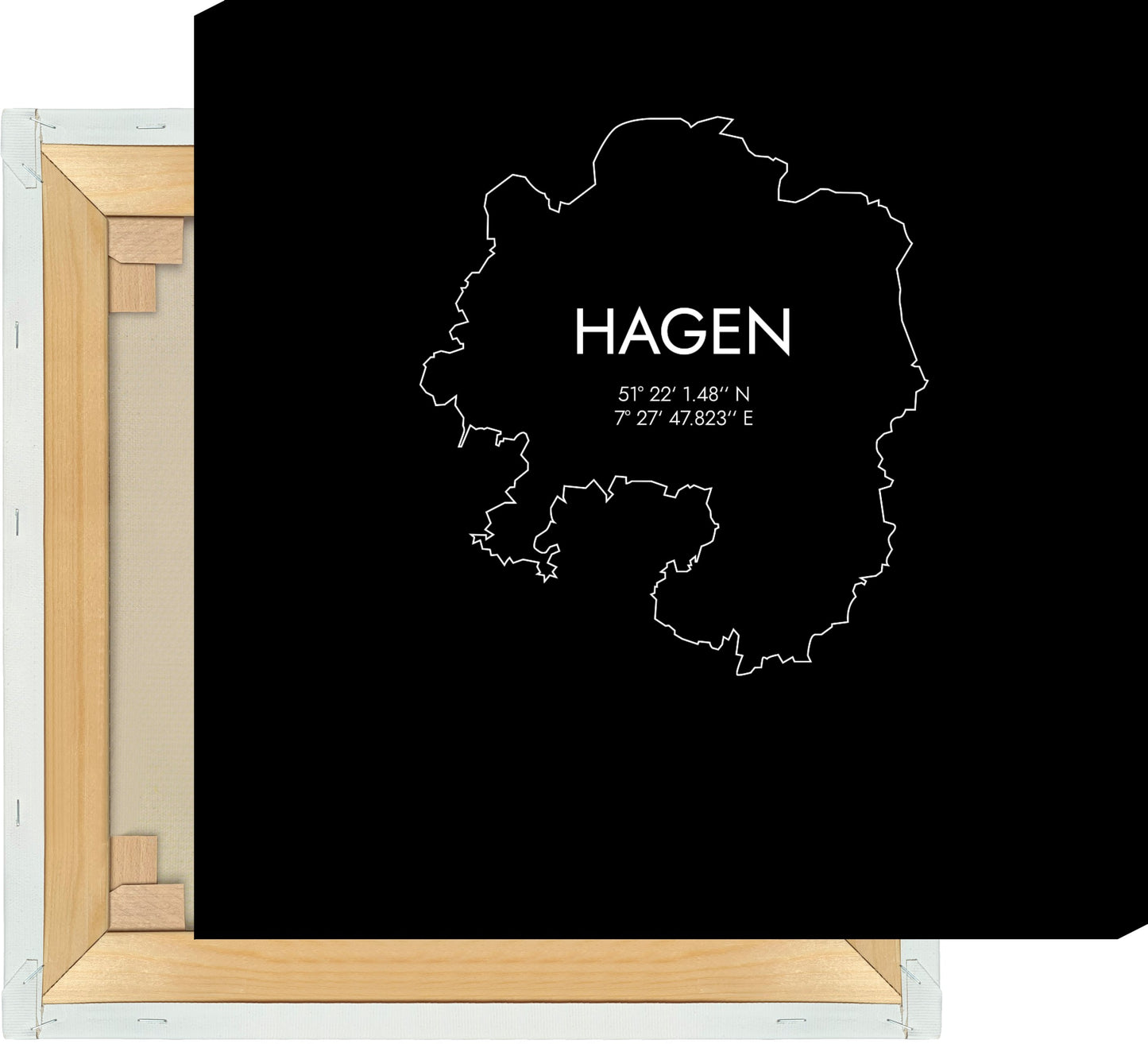 Leinwand Hagen Koordinaten #7