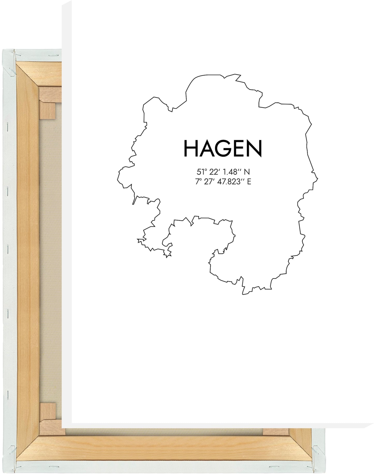 Leinwand Hagen Koordinaten #7