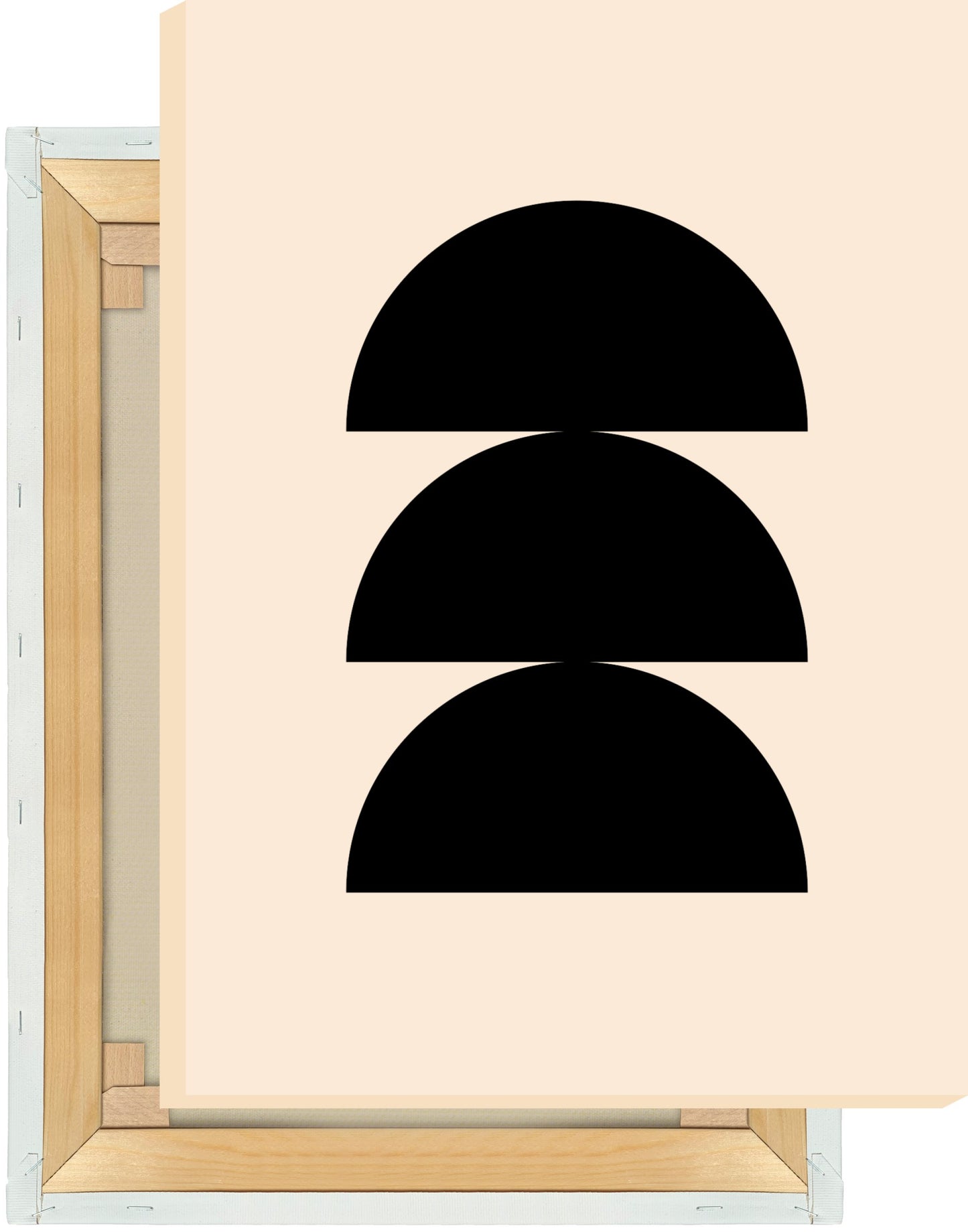 Leinwand Half Circles - Halbkreise