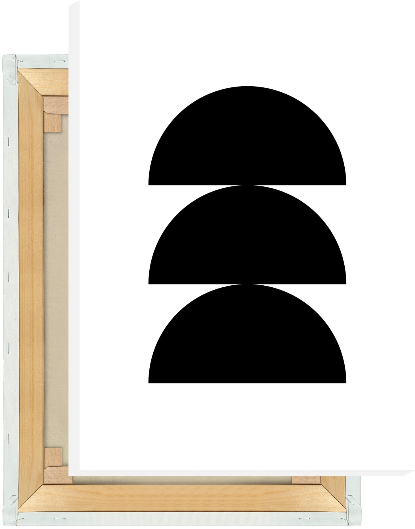 Leinwand Half Circles - Halbkreise