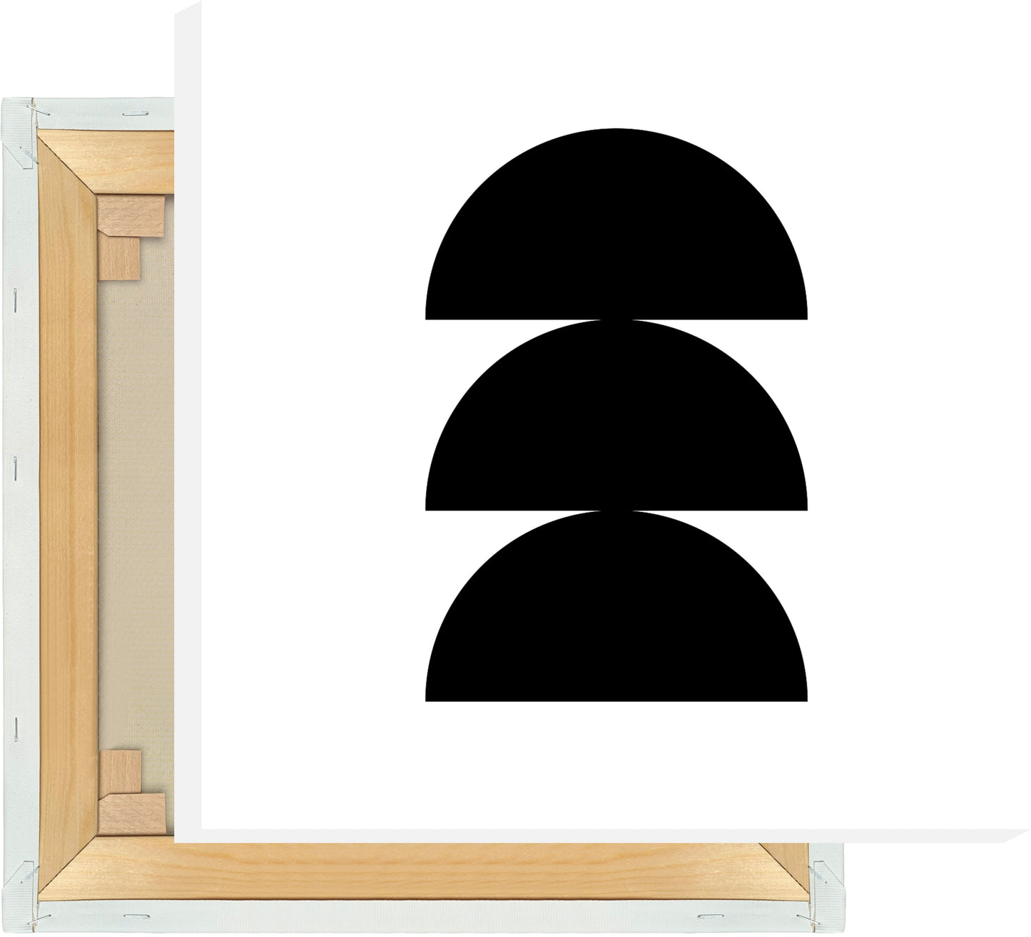 Leinwand Half Circles - Halbkreise