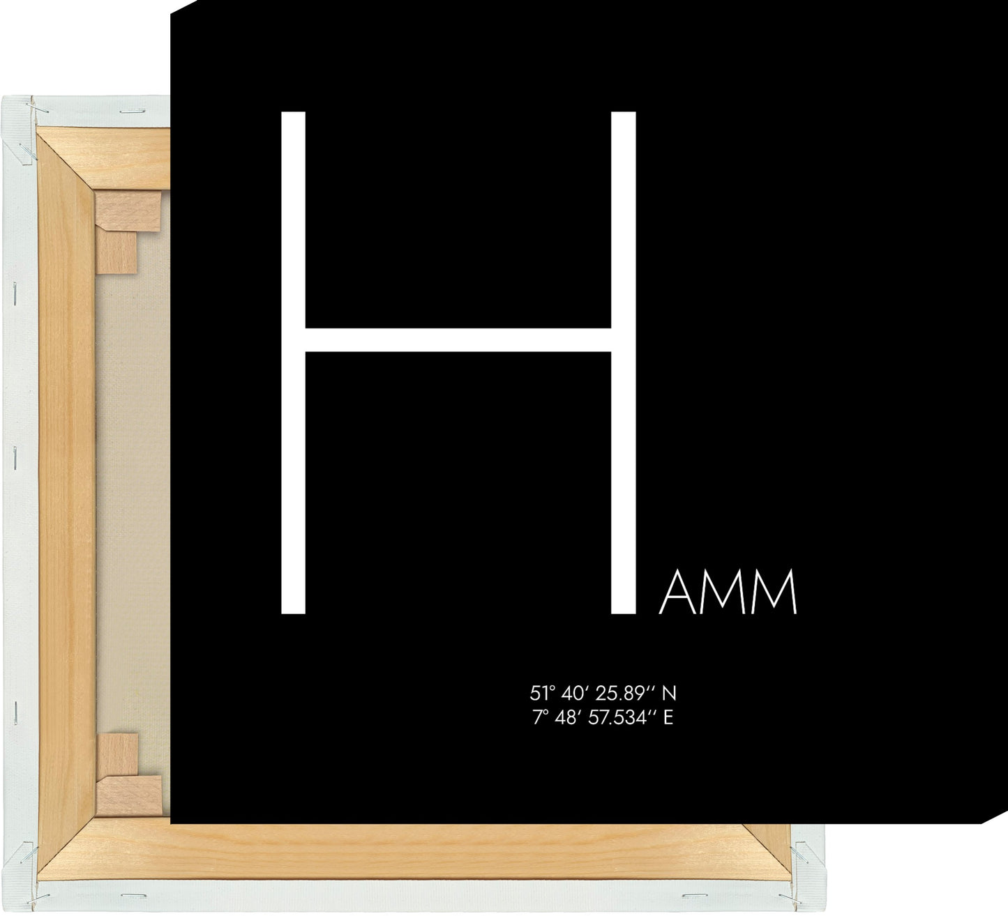 Leinwand Hamm Koordinaten #4