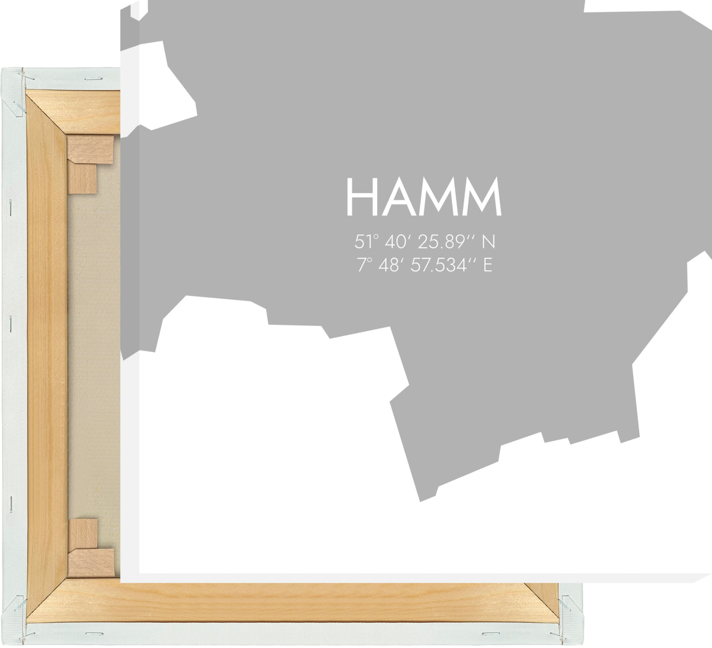 Leinwand Hamm Koordinaten #5
