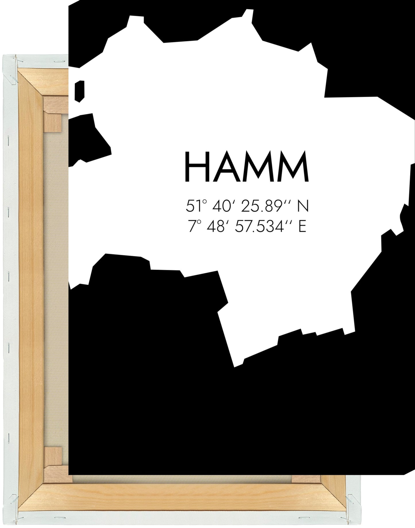 Leinwand Hamm Koordinaten #5