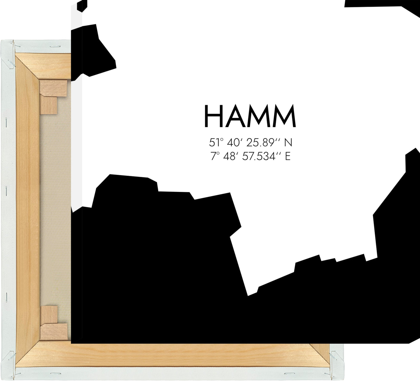 Leinwand Hamm Koordinaten #5