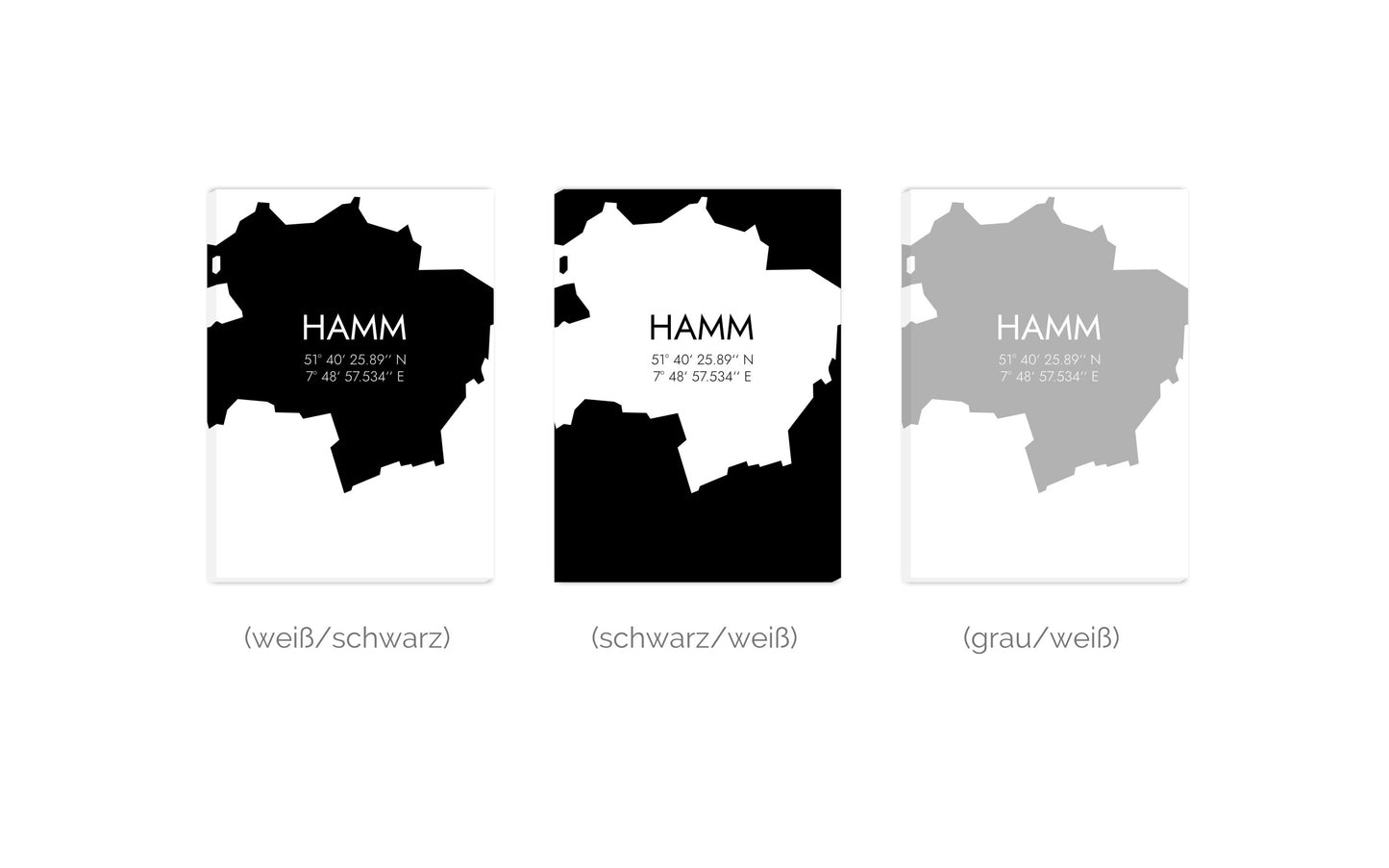 Leinwand Hamm Koordinaten #5