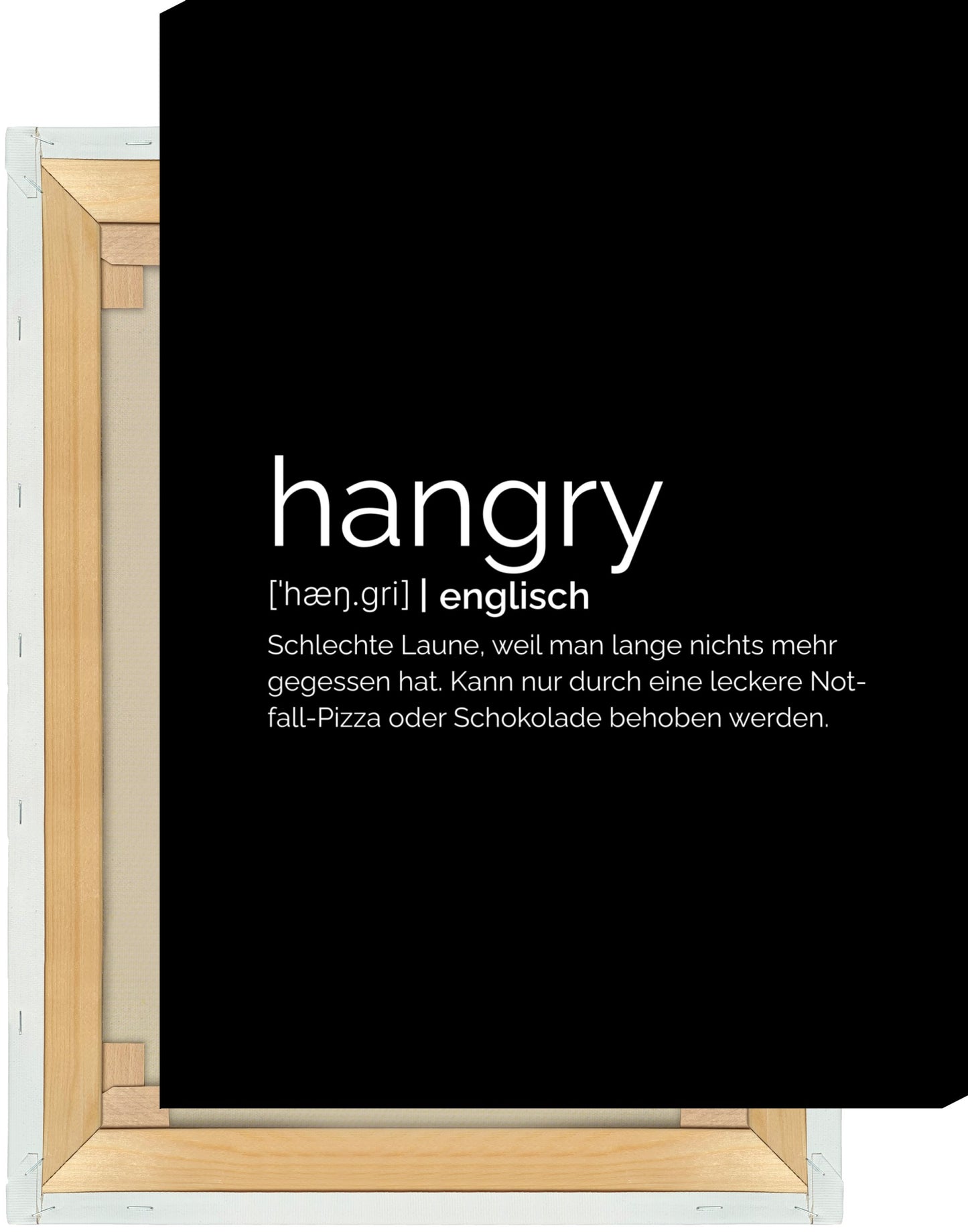 Leinwand Hangry