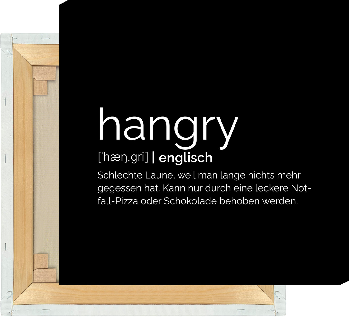 Leinwand Hangry