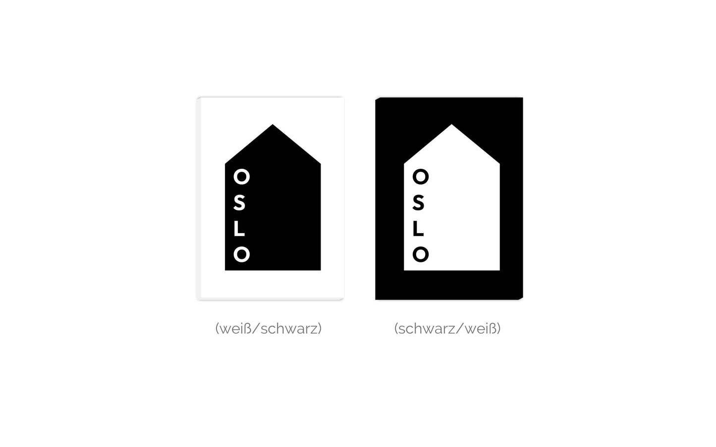Leinwand Haus Oslo