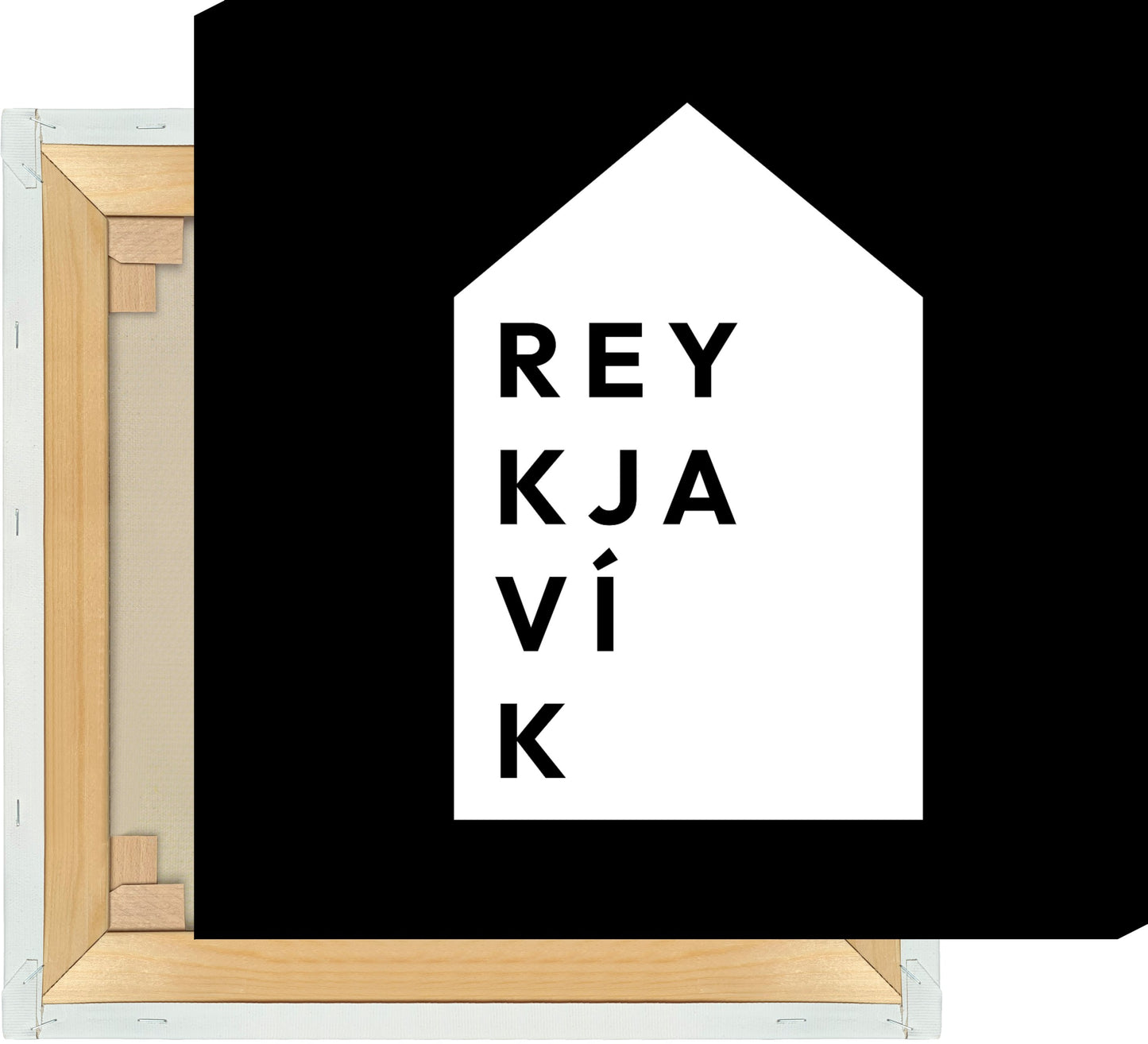Leinwand Haus Reykjavík