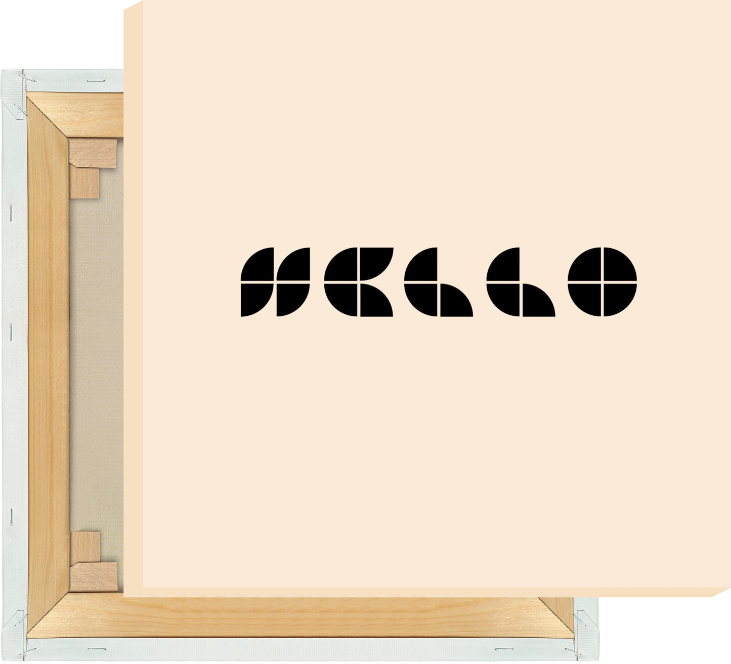 Leinwand Hello 2