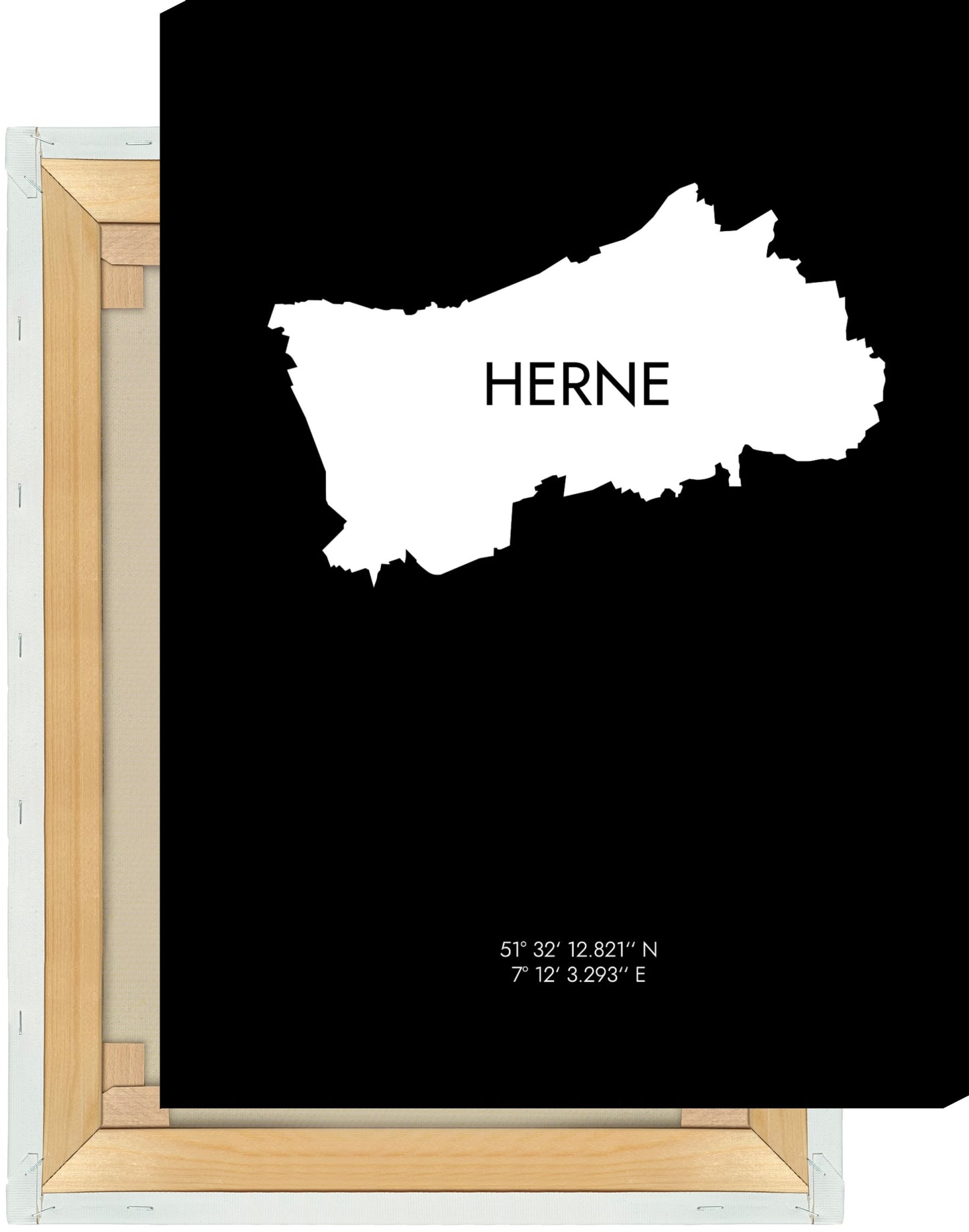 Leinwand Herne Koordinaten #6