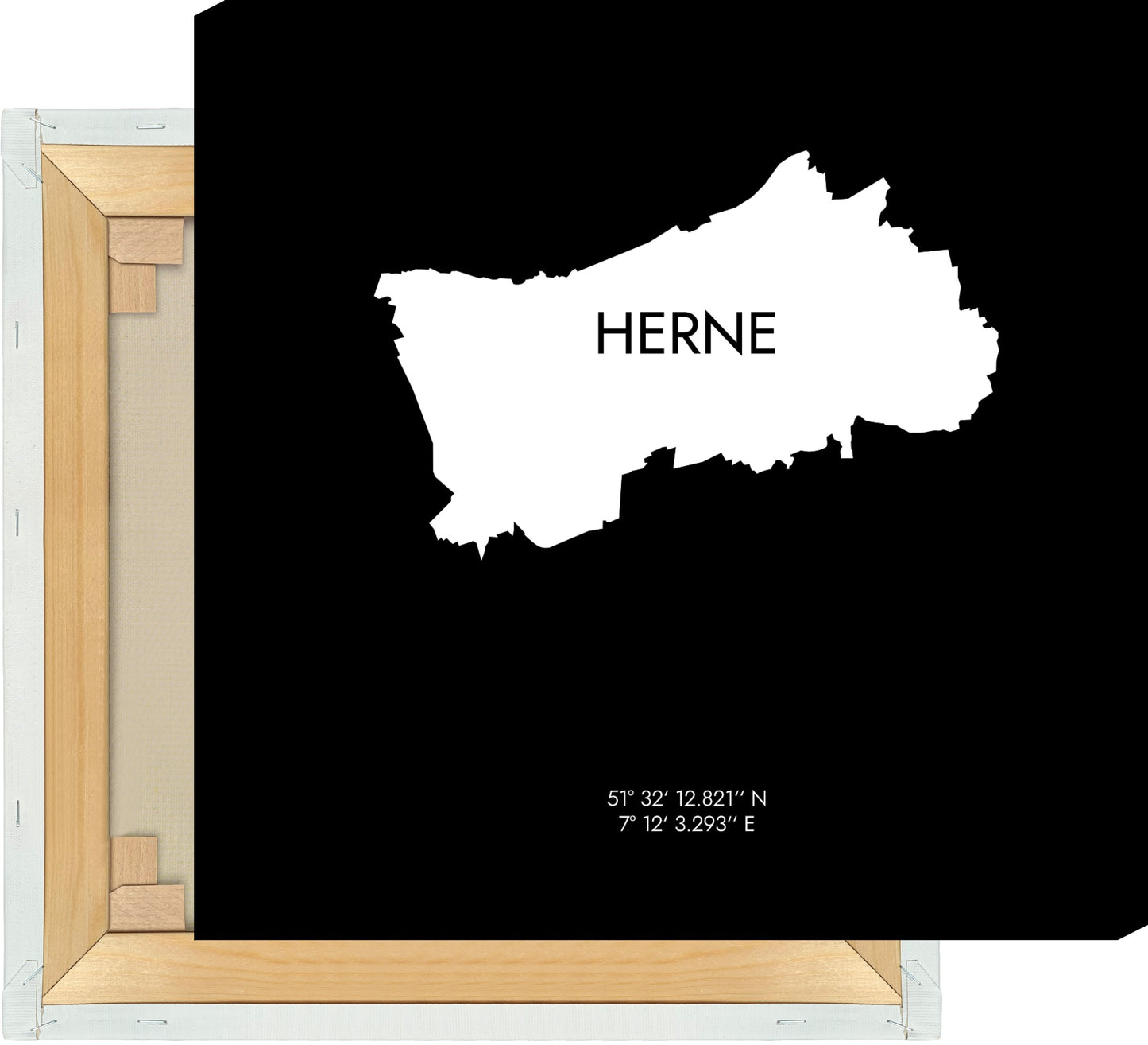 Leinwand Herne Koordinaten #6
