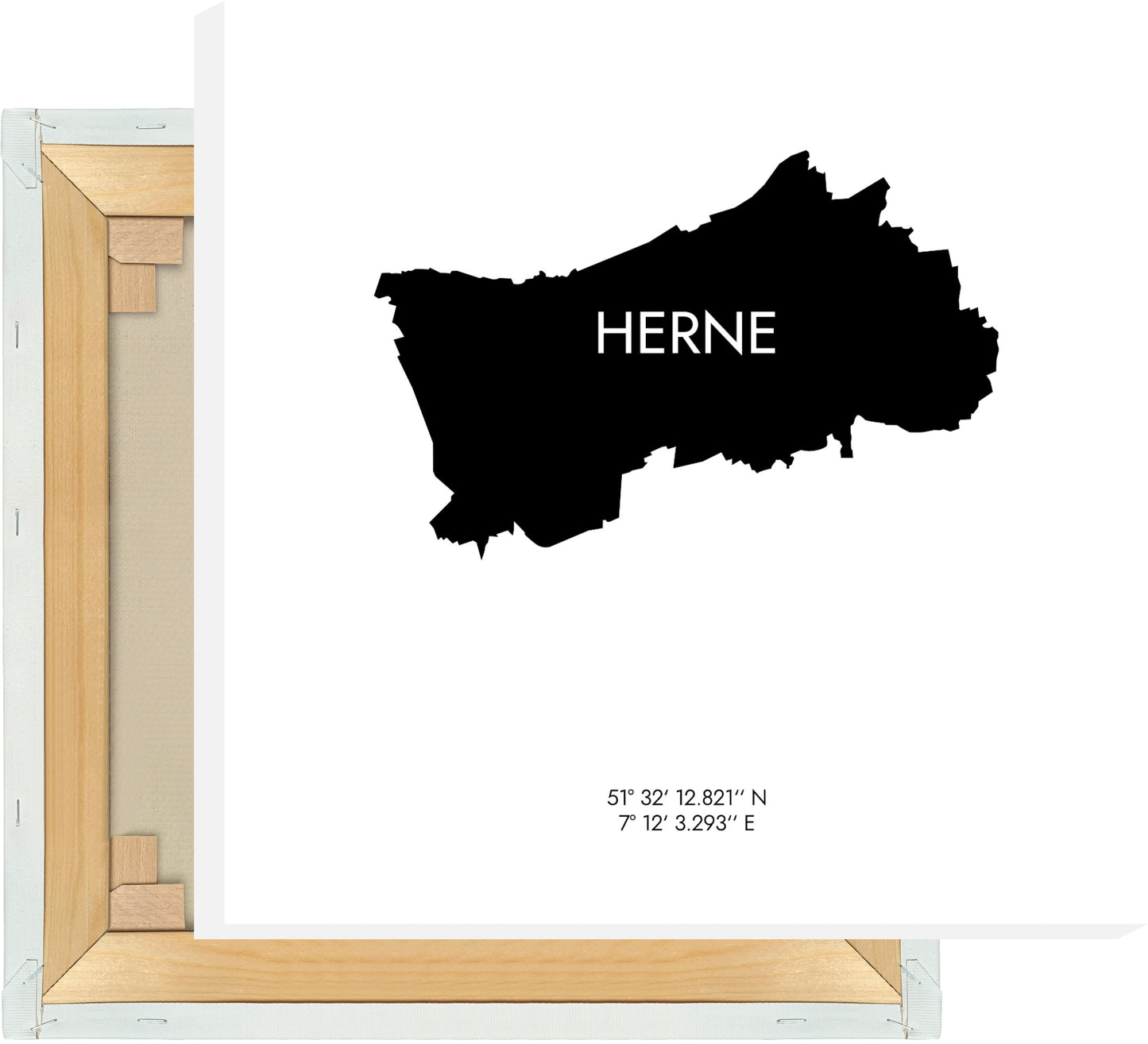 Leinwand Herne Koordinaten #6