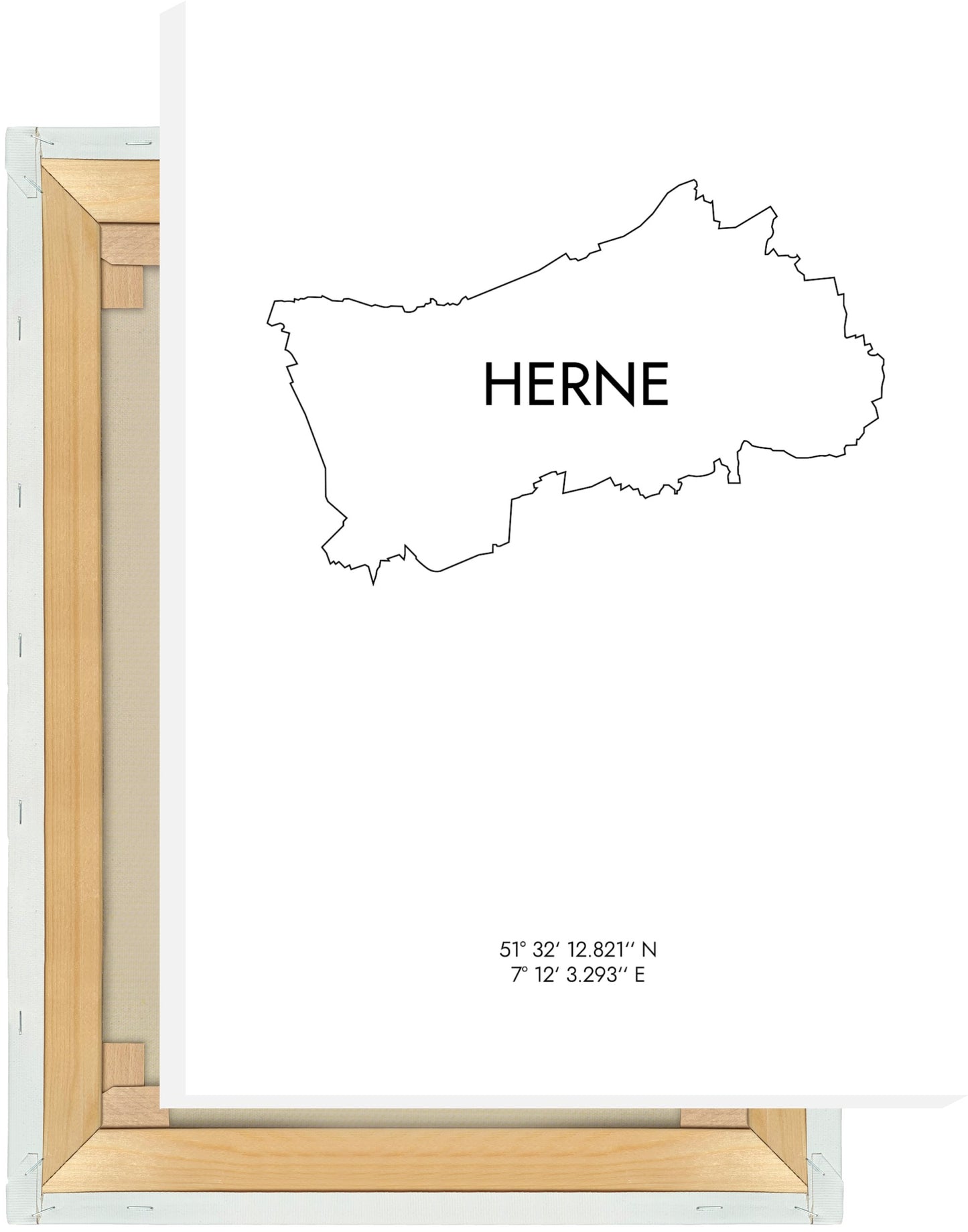 Leinwand Herne Koordinaten #8