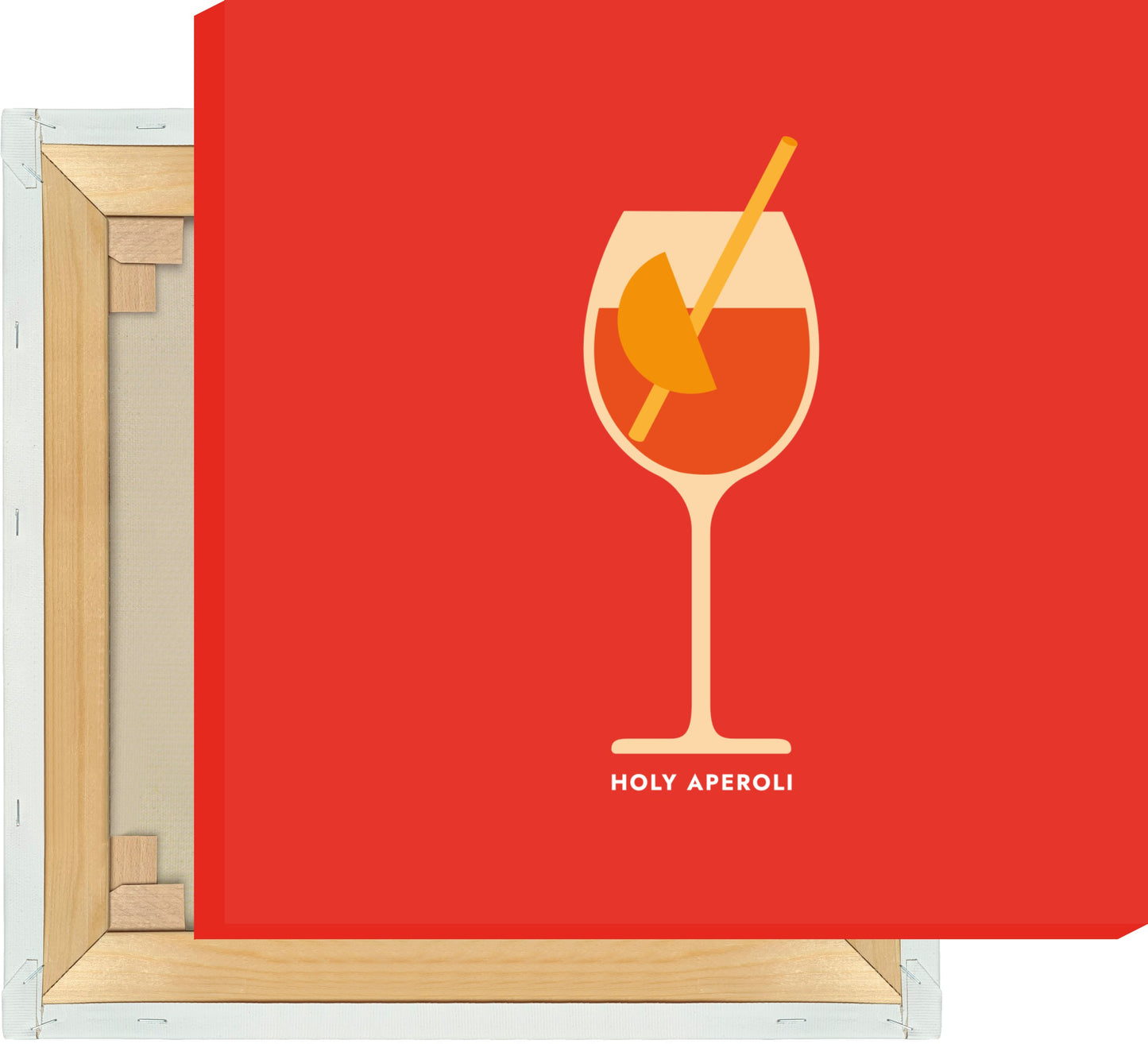 Leinwand Holy Aperoli - Glas