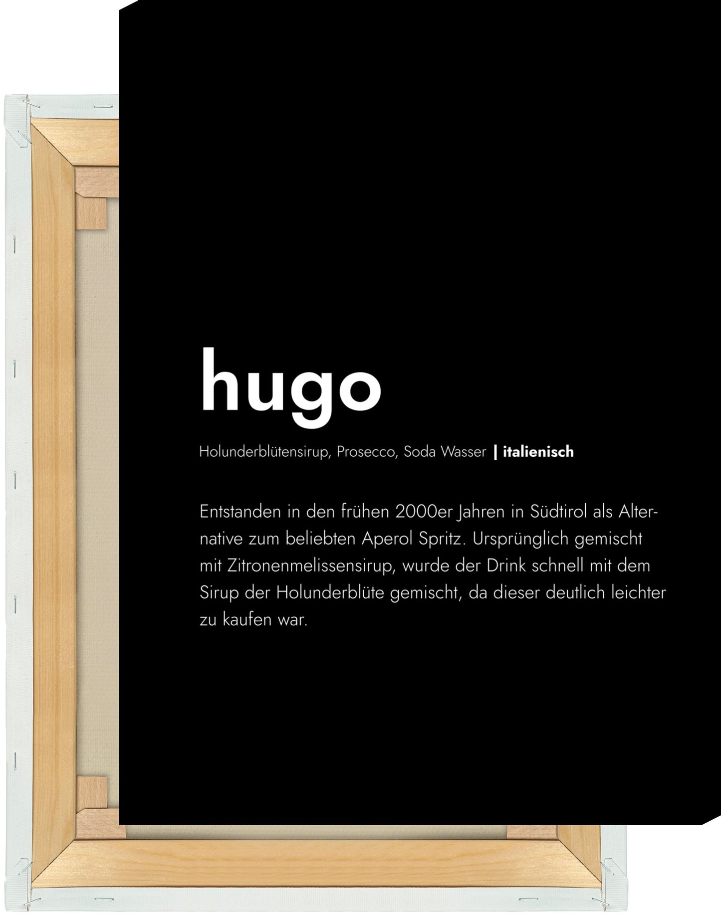 Leinwand Hugo - Definition