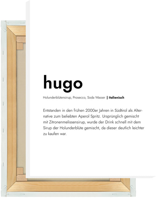 Leinwand Hugo - Definition
