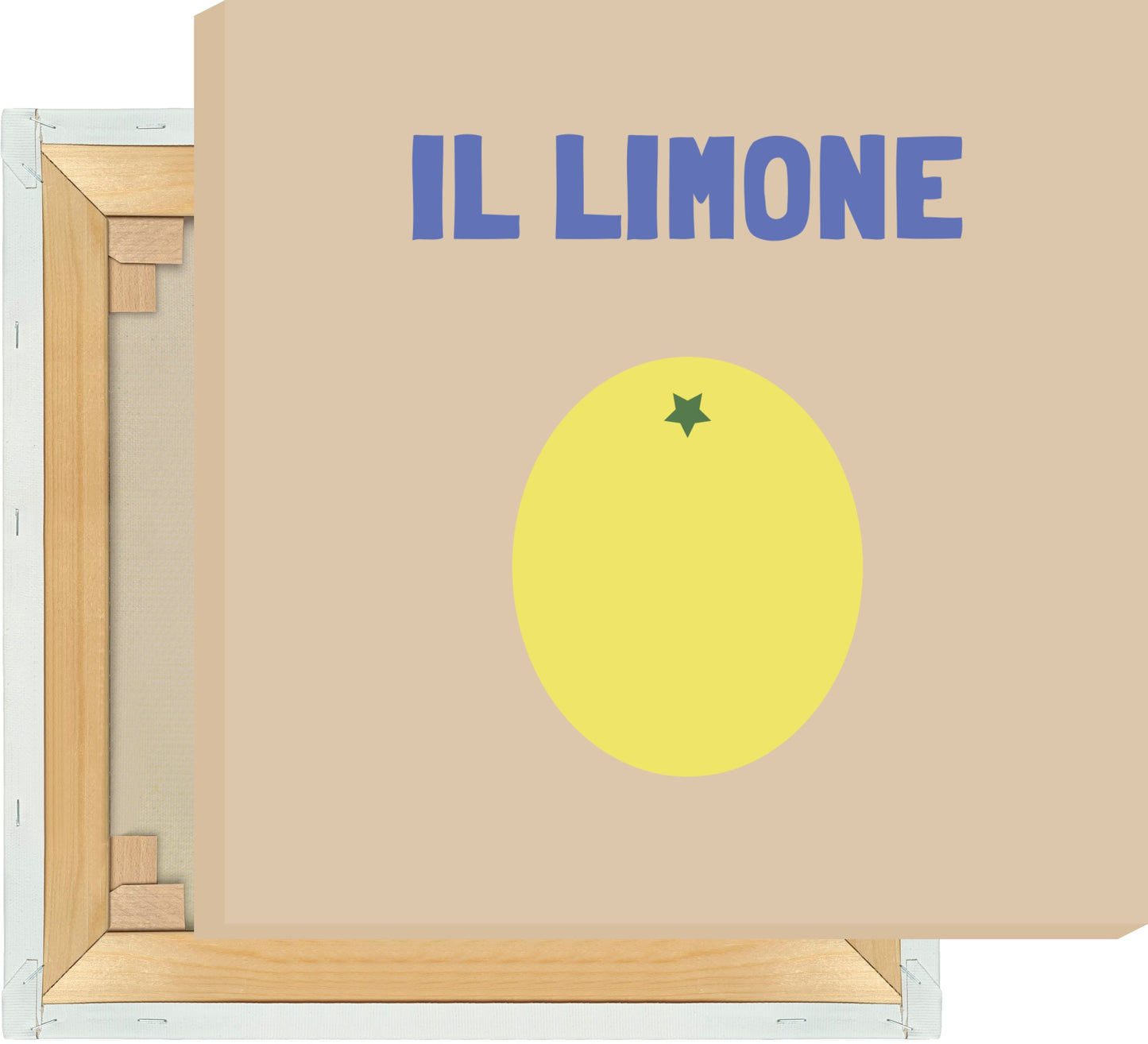 Leinwand Il Limone - Zitrone - La Dolce Vita Collection
