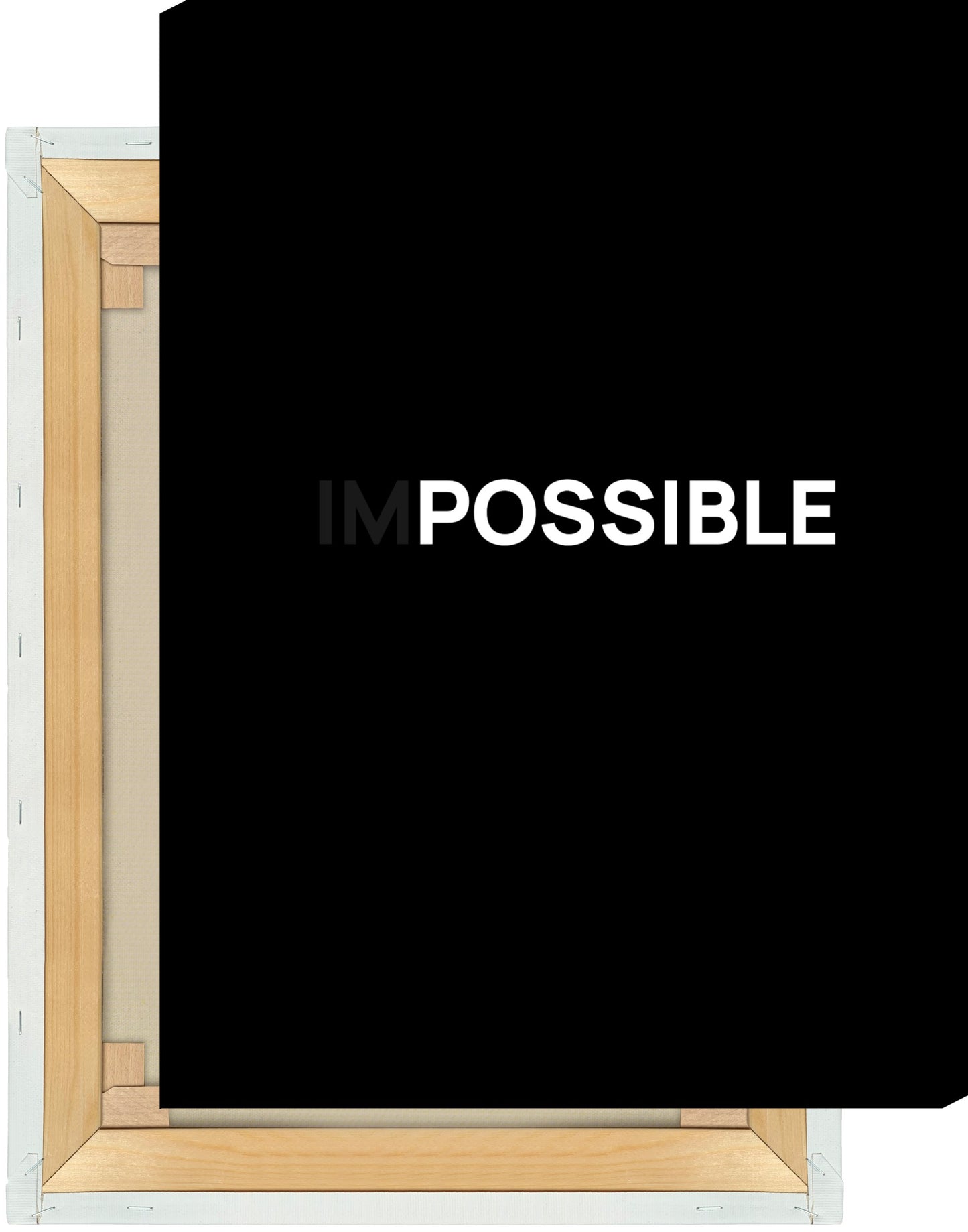 Leinwand Impossible