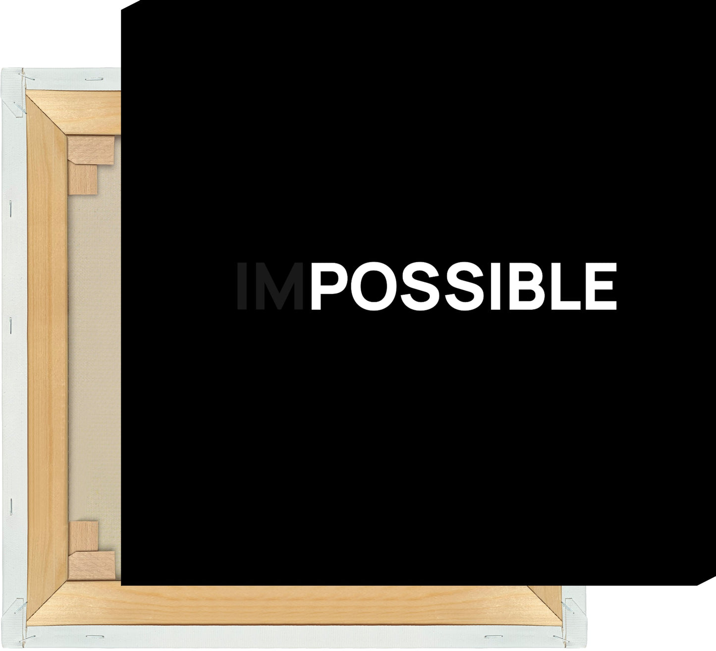 Leinwand Impossible
