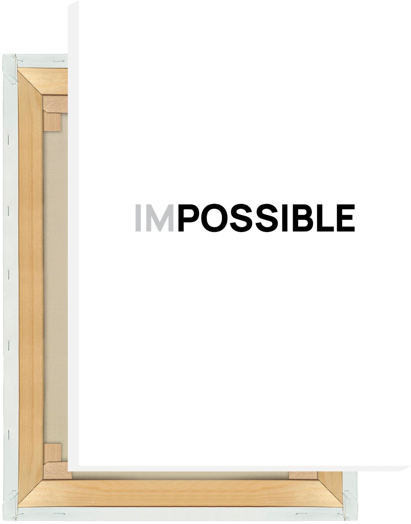 Leinwand Impossible