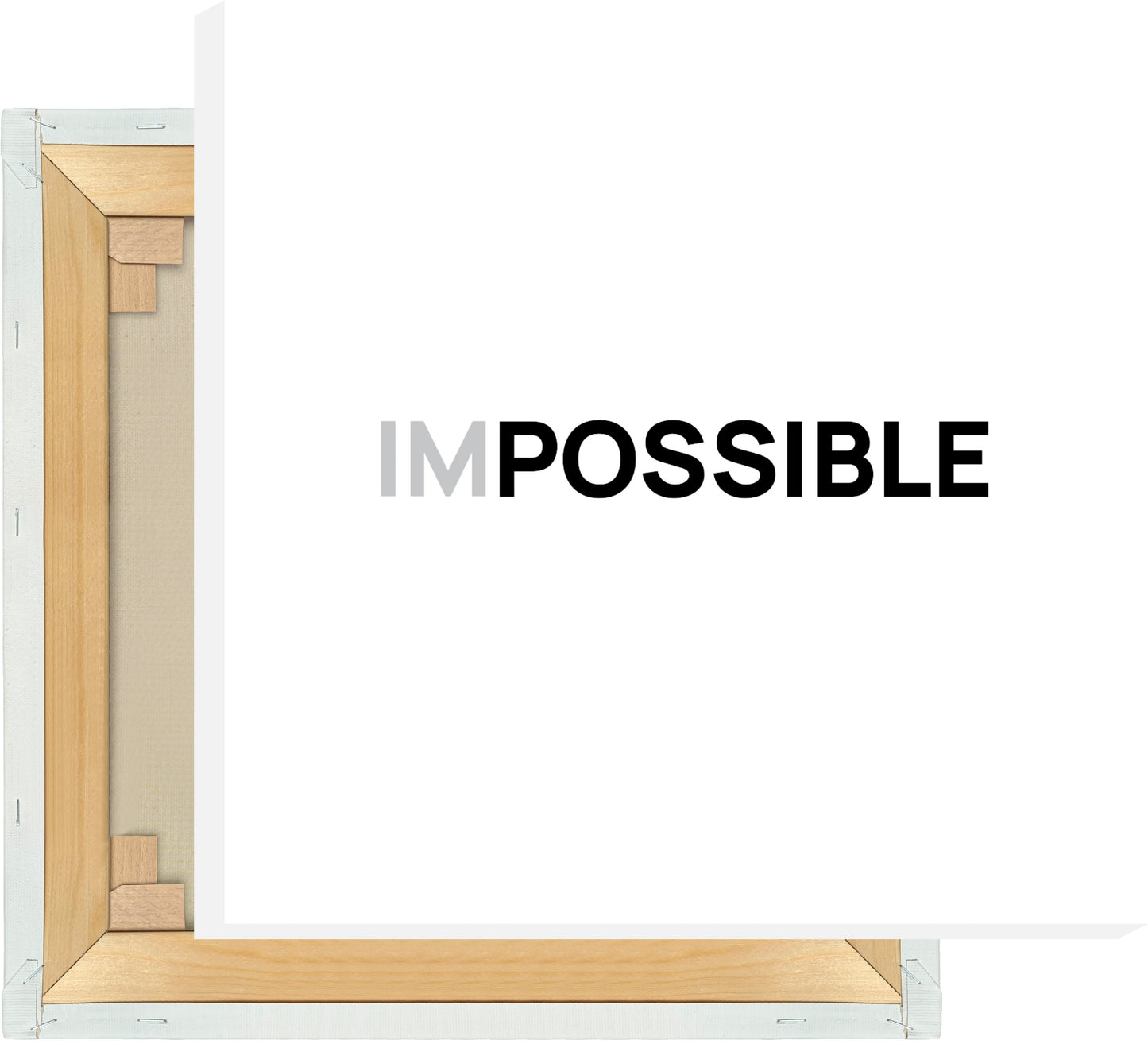 Leinwand Impossible