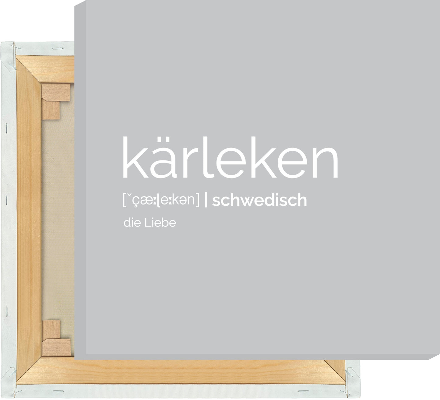 Leinwand Kärleken
