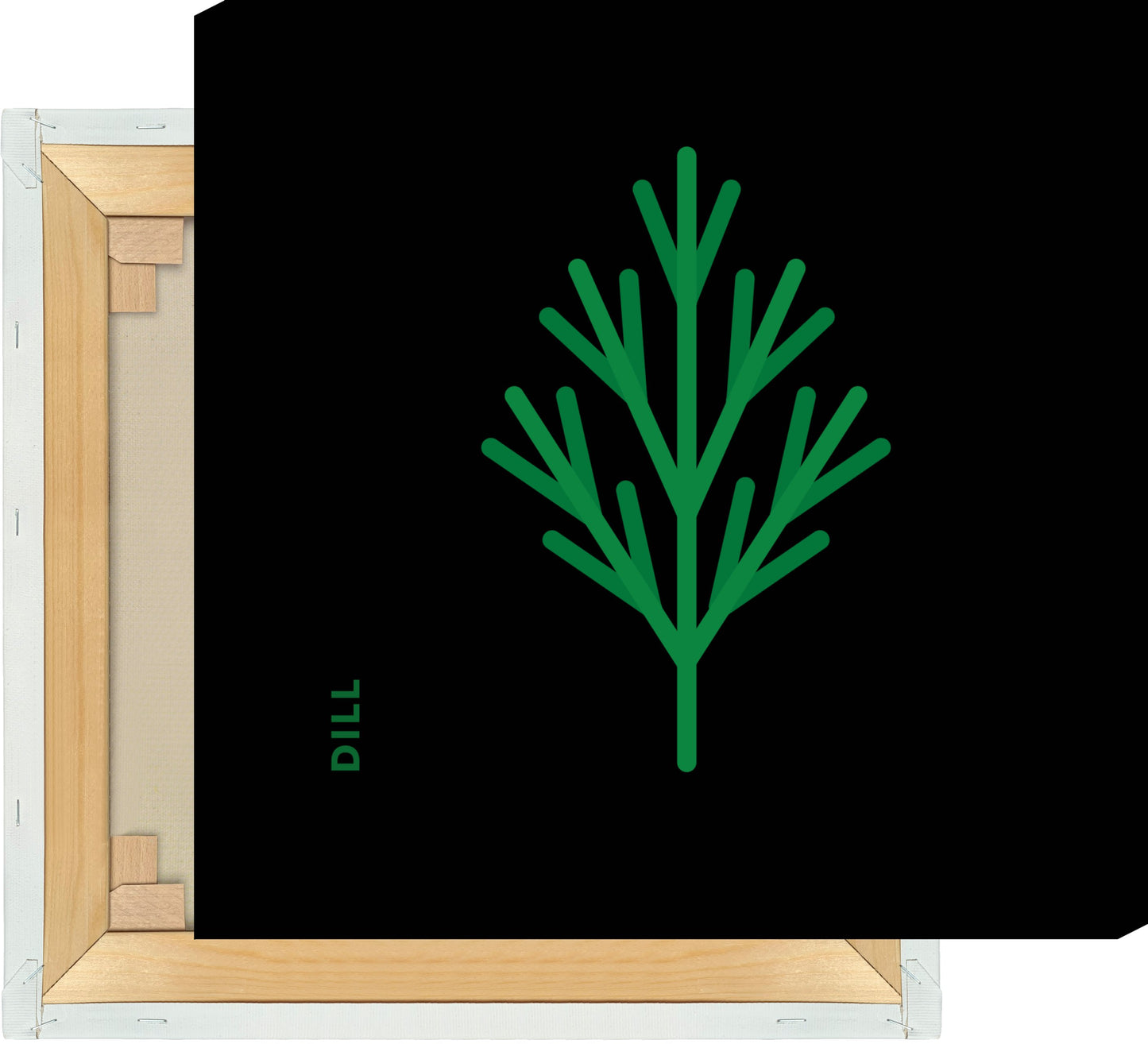 Leinwand Kräuter - Dill