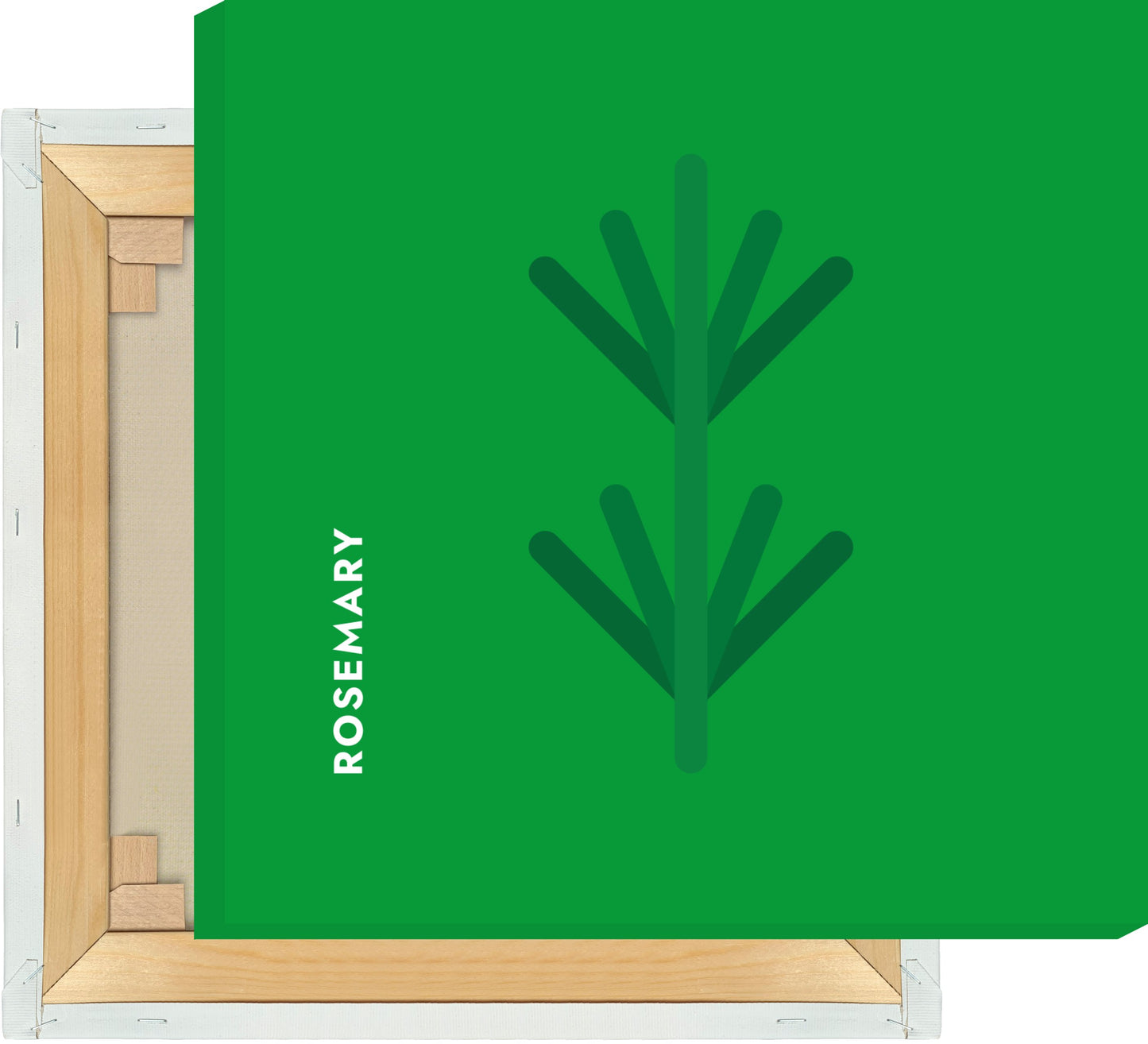 Leinwand Kräuter - Rosmarin - Rosemary