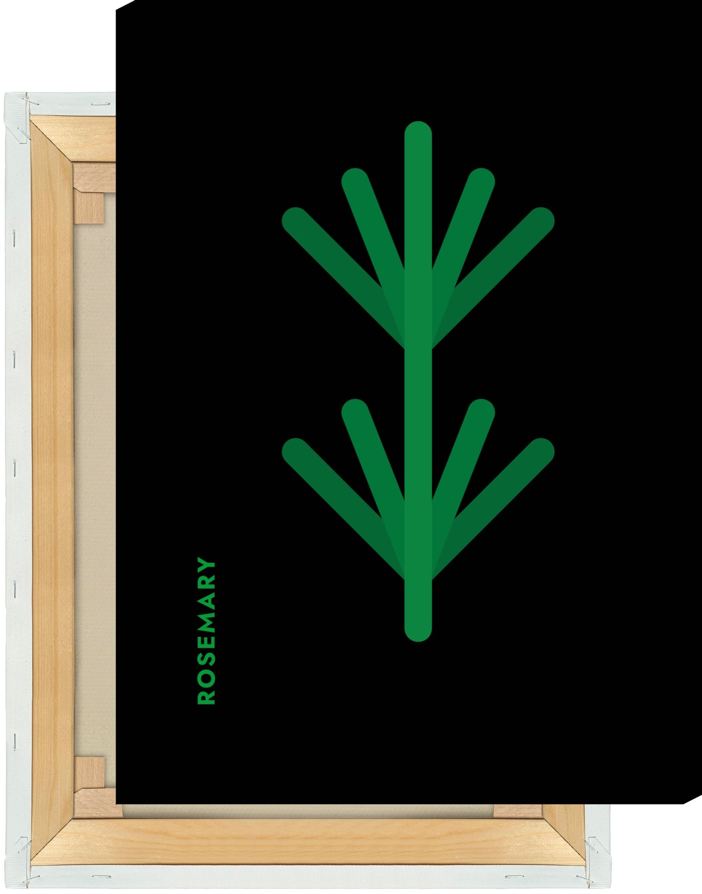 Leinwand Kräuter - Rosmarin - Rosemary
