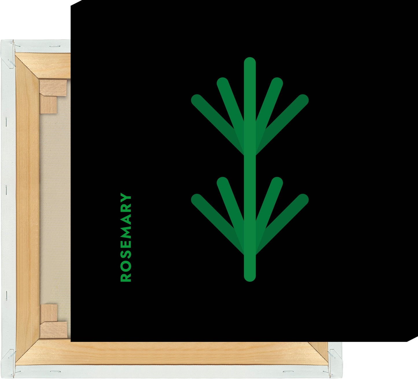 Leinwand Kräuter - Rosmarin - Rosemary