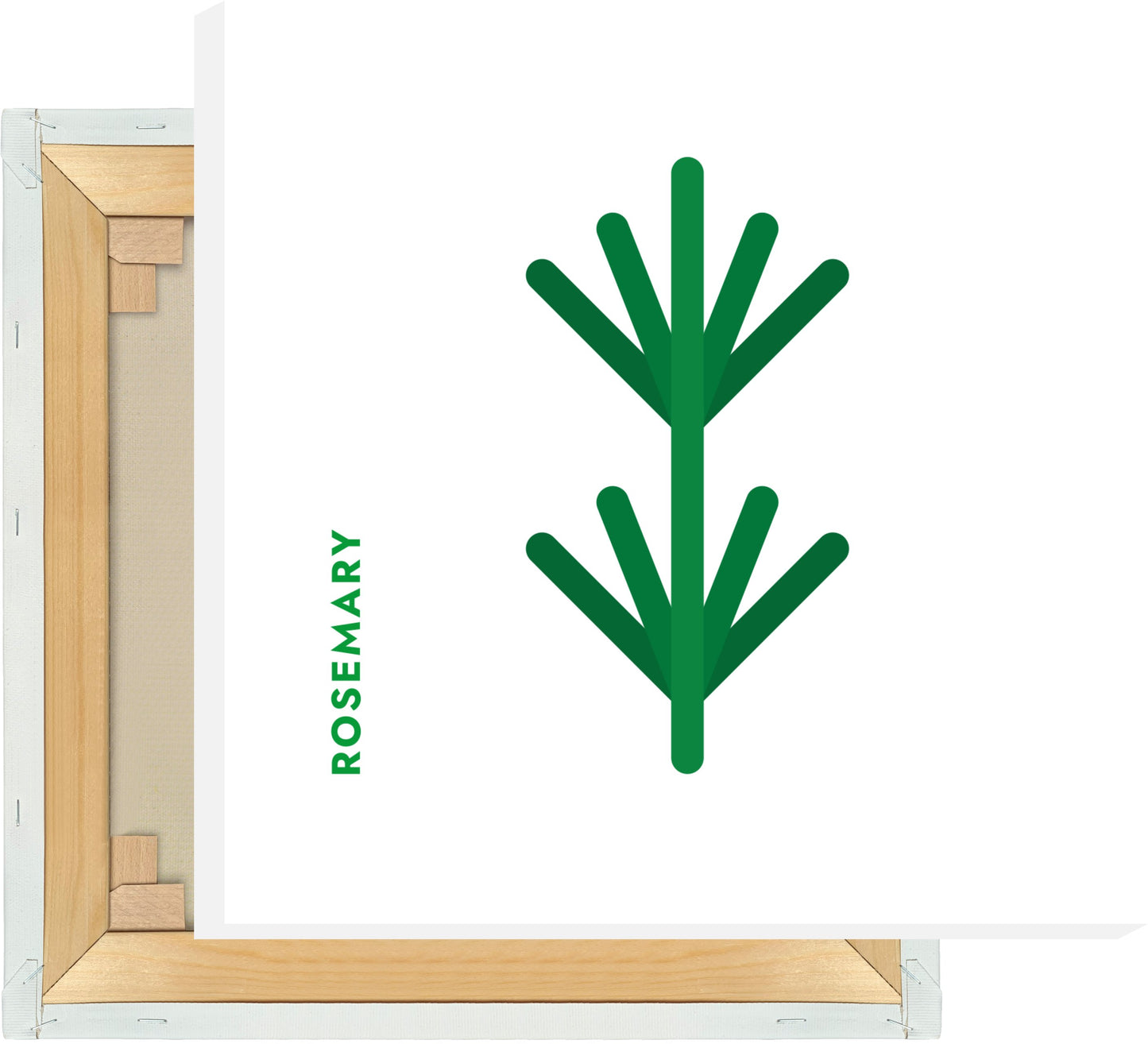 Leinwand Kräuter - Rosmarin - Rosemary