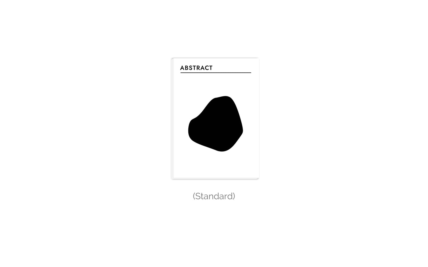 Leinwand Kunststil - Abstract