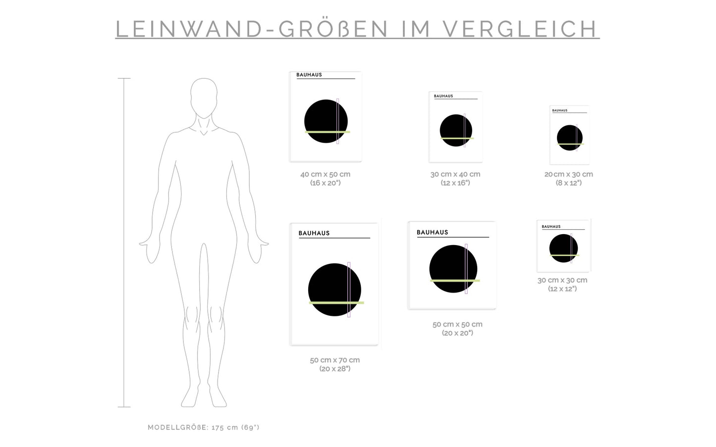 Leinwand Kunststil - Bauhaus