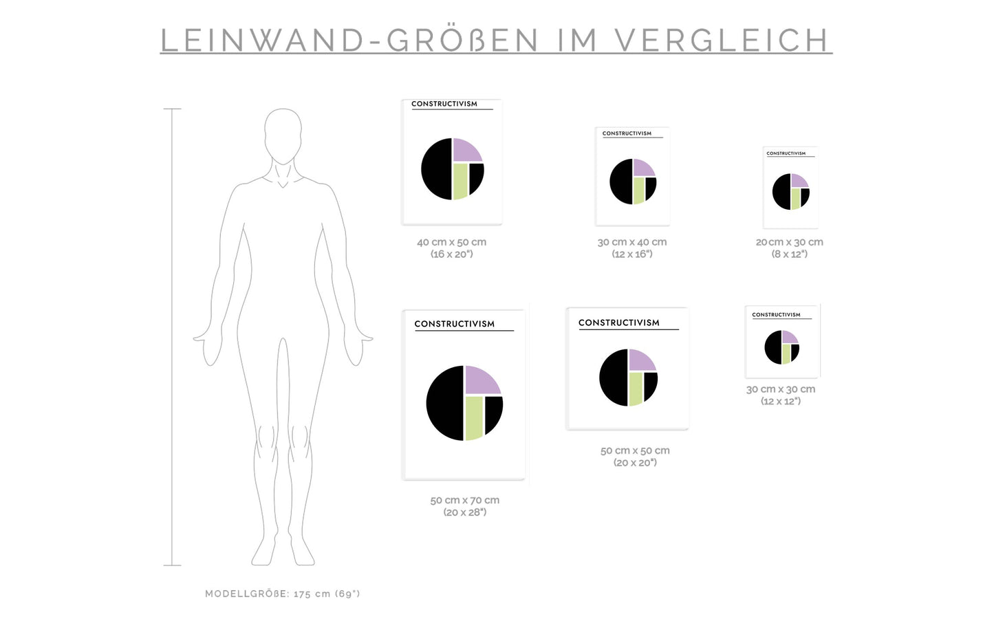 Leinwand Kunststil - Constructivism