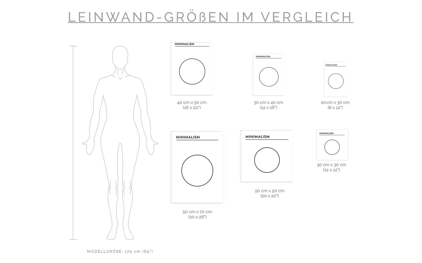 Leinwand Kunststil - Minimalism