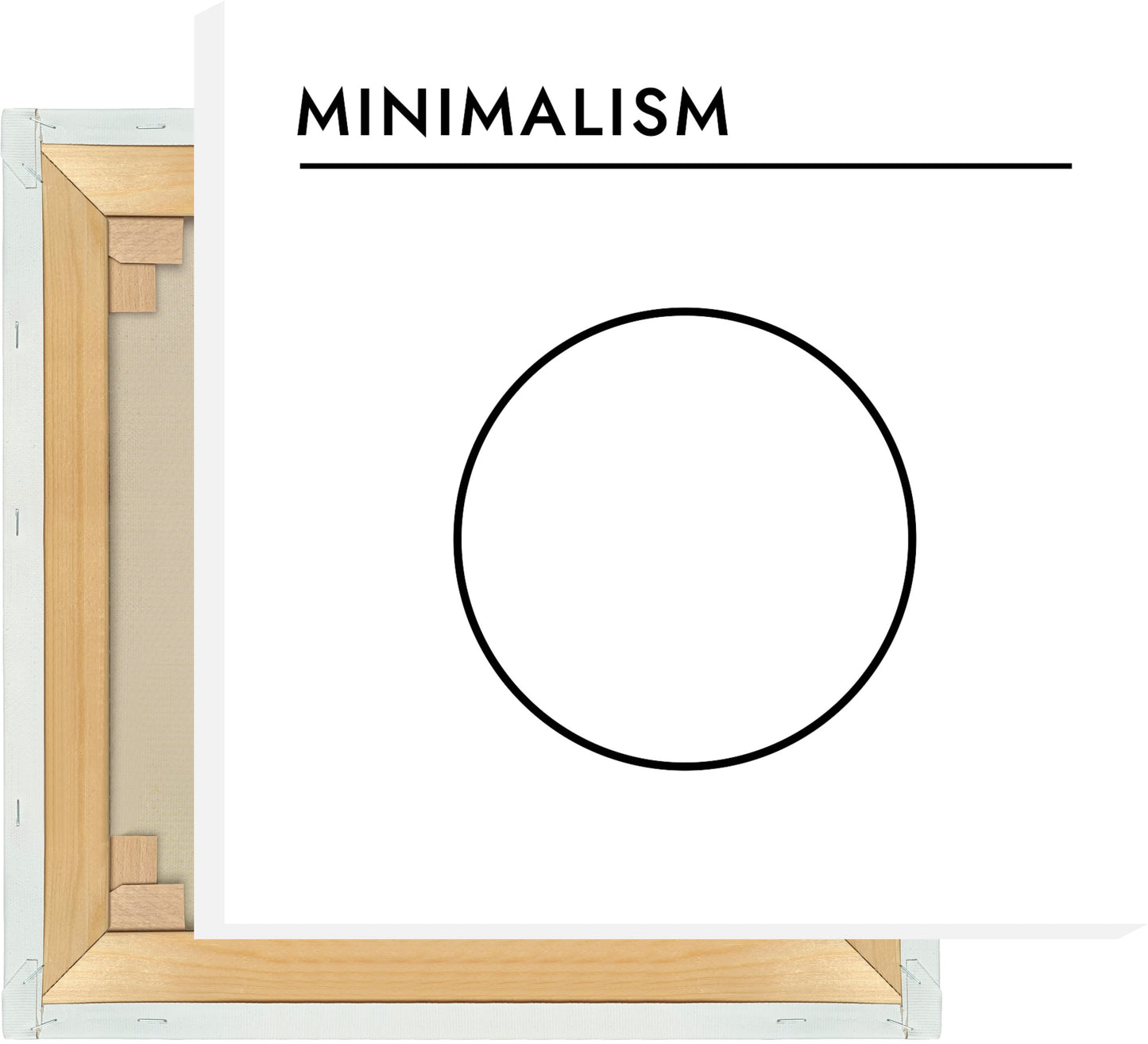 Leinwand Kunststil - Minimalism