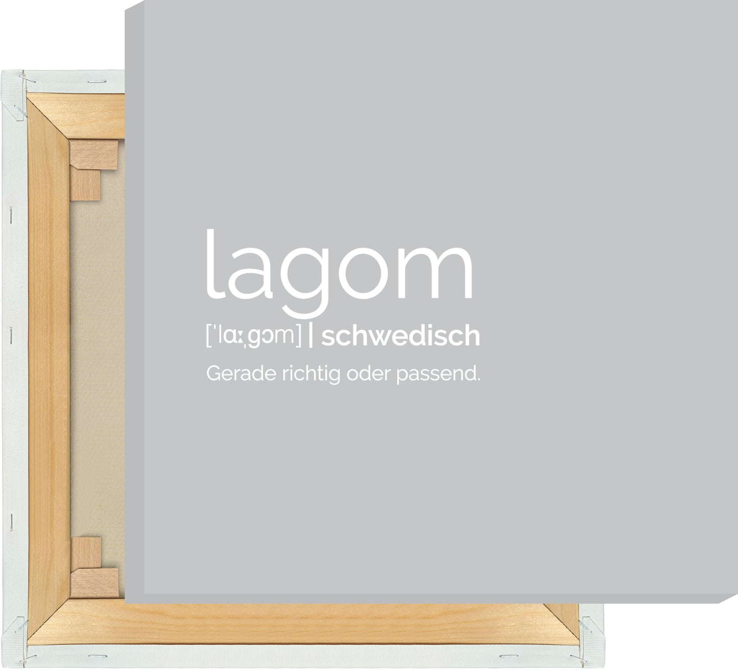 Leinwand Lagom