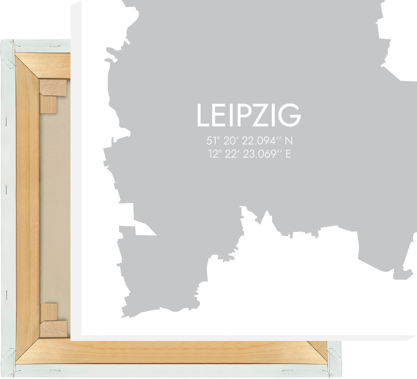 Leinwand Leipzig Koordinaten #5