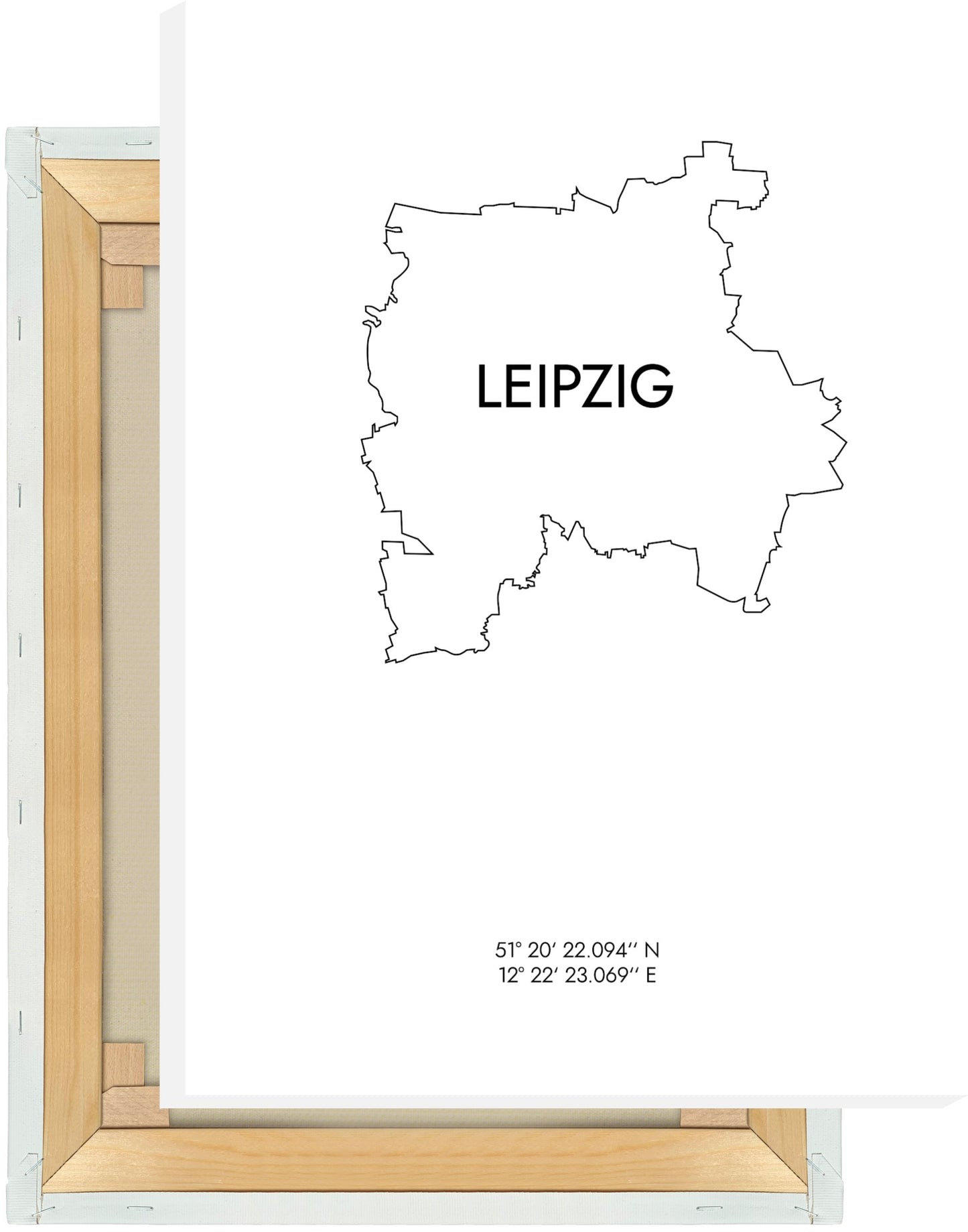 Leinwand Leipzig Koordinaten #8