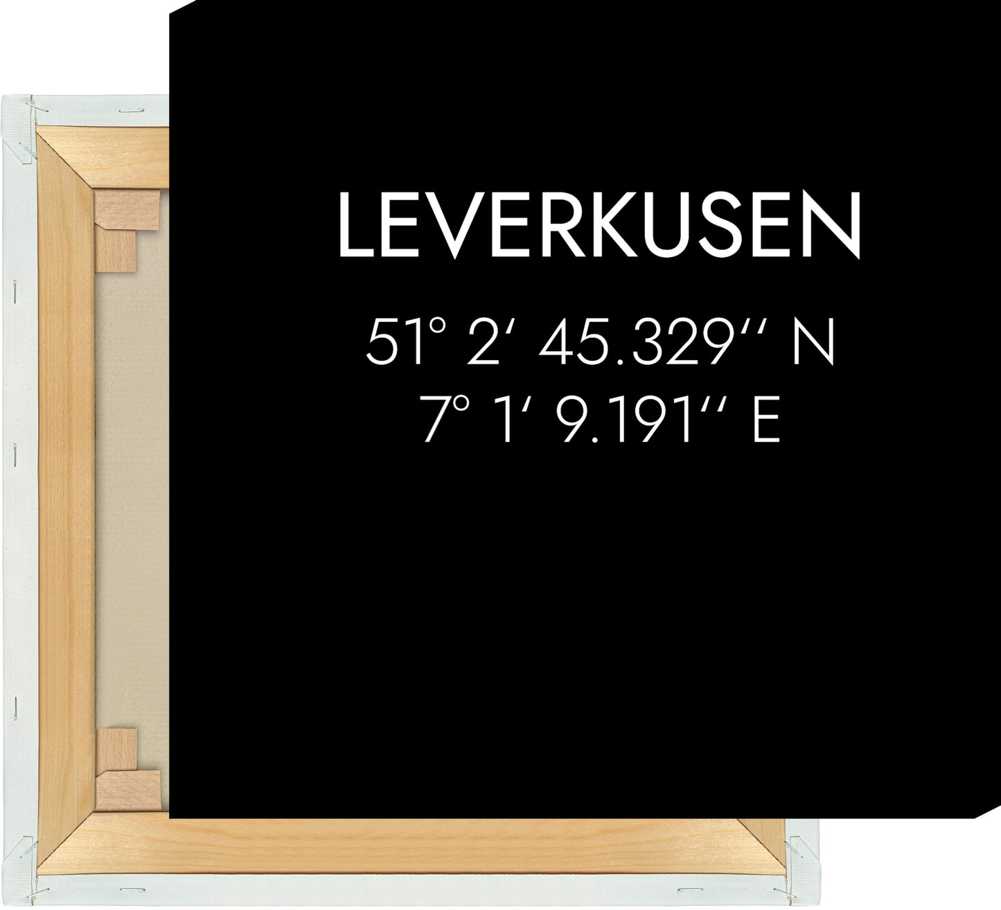 Leinwand Leverkusen Koordinaten #1