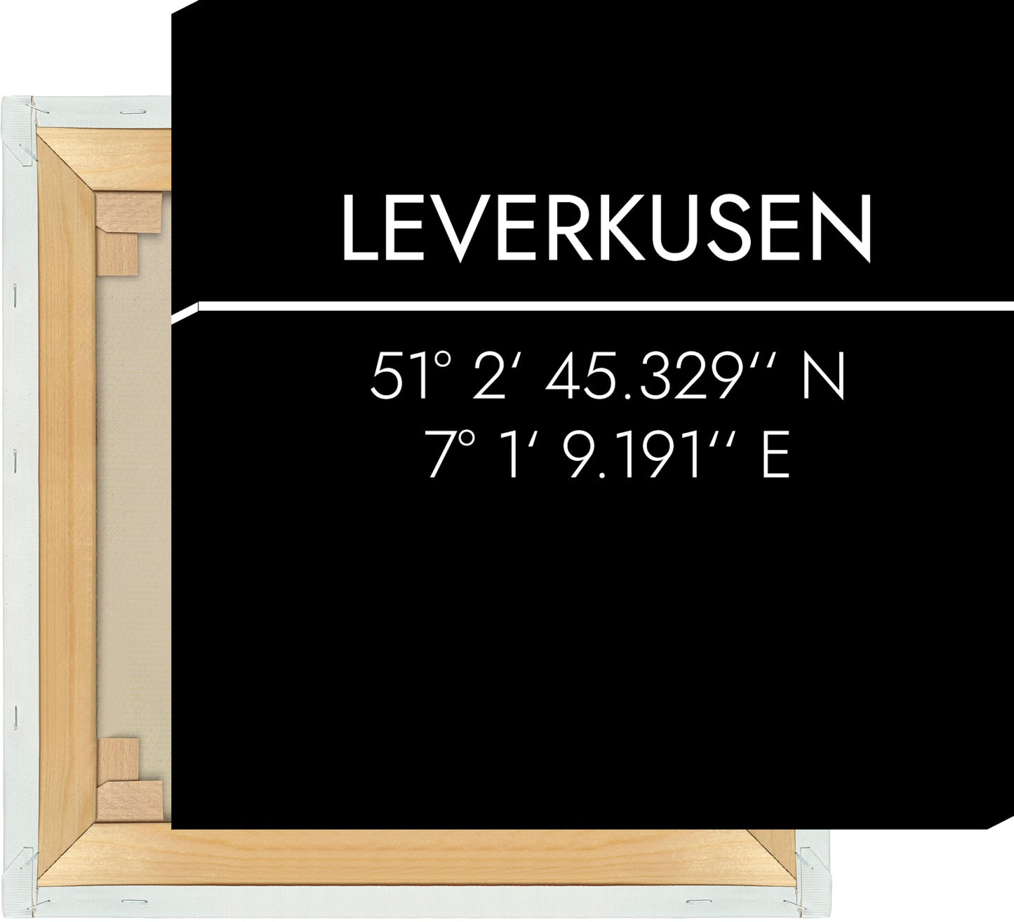 Leinwand Leverkusen Koordinaten #2