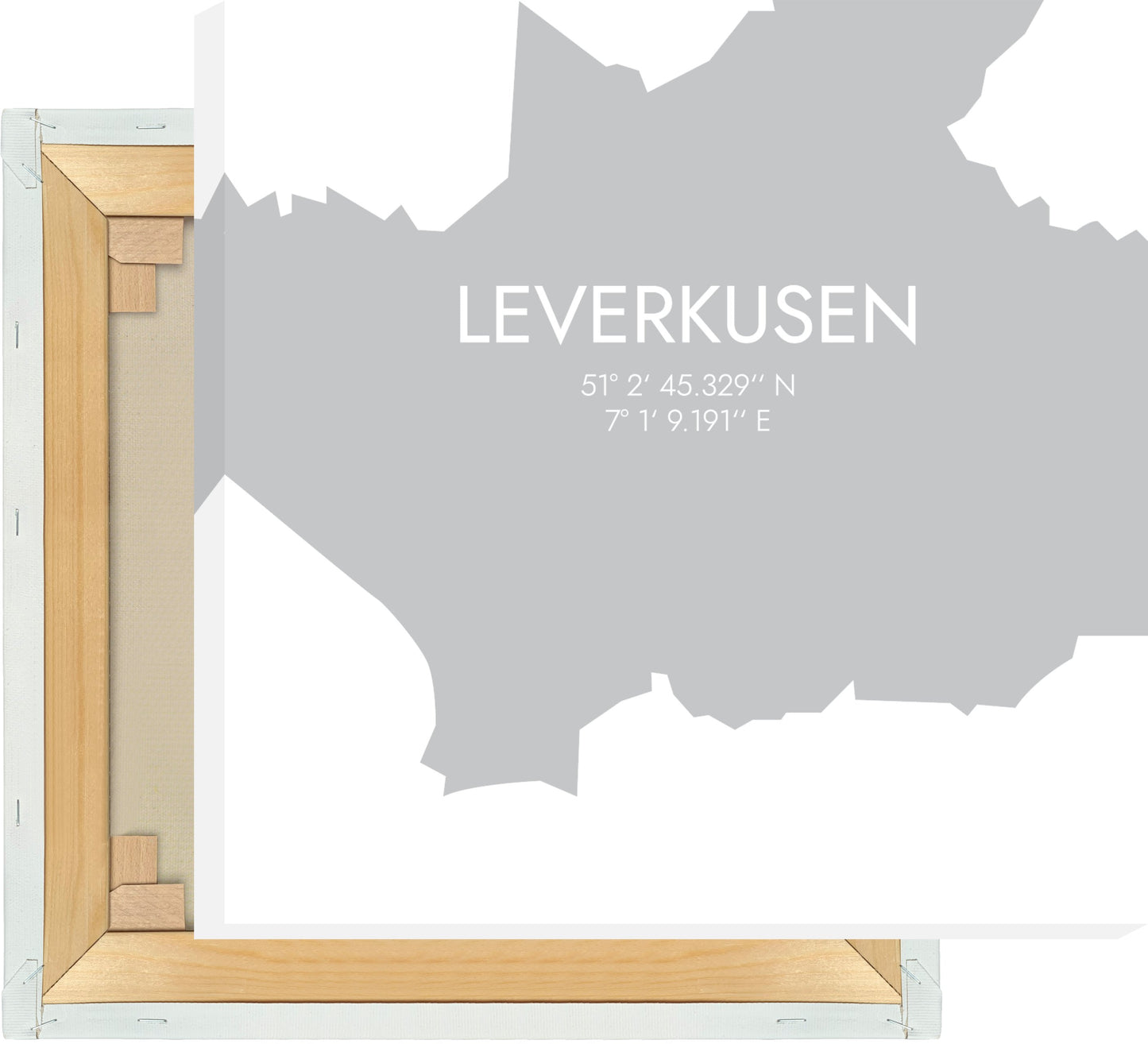 Leinwand Leverkusen Koordinaten #5